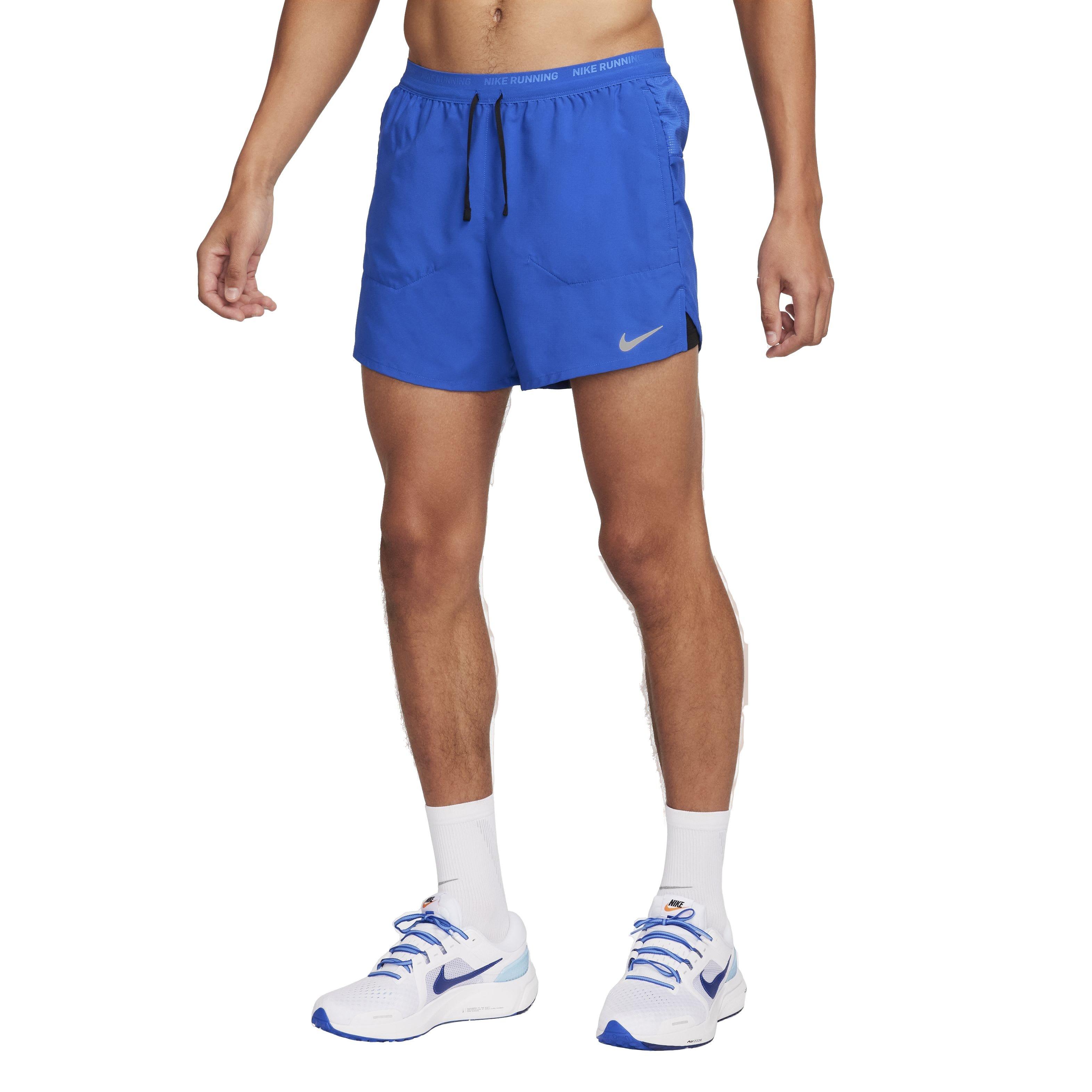 Nike Men's Dri-FIT Stride 2-in-1 5" Running Shorts - ROYAL Thumbnail View 3