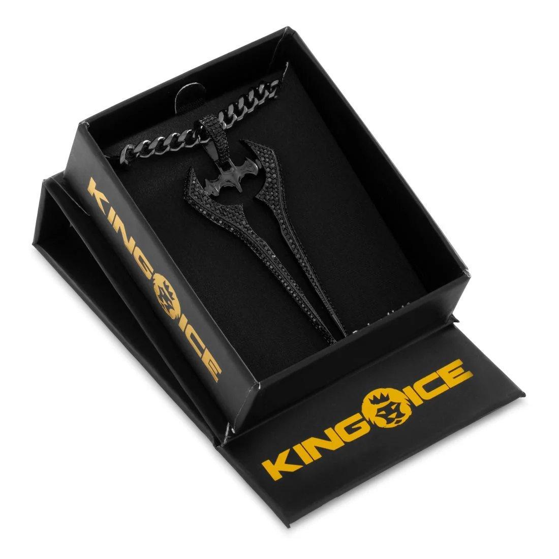 King Ice x Halo-Iced Energy Sword Necklace - BLACK