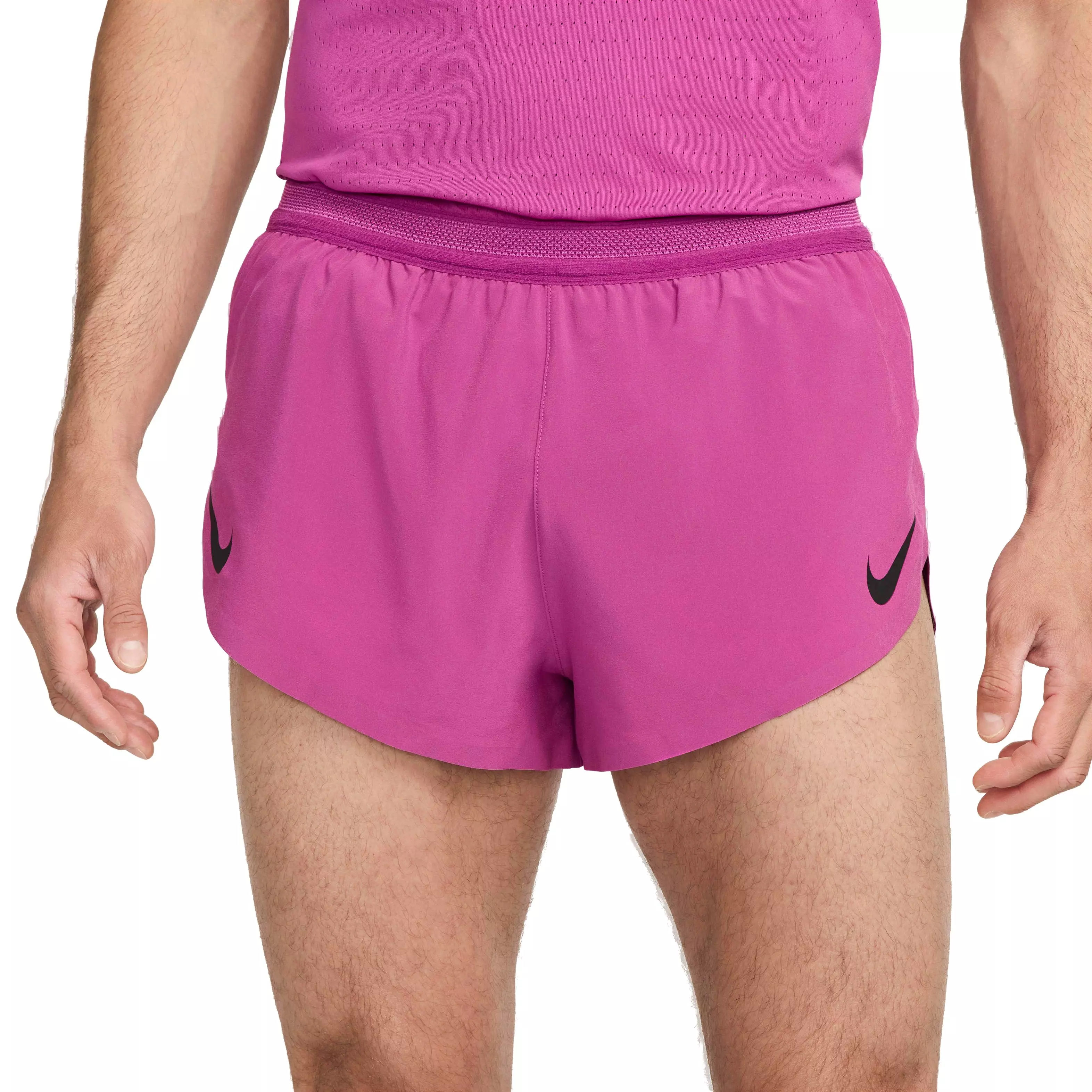 Nike Men's AeroSwift Dri-FIT ADV 2" Brief-Lined Running Shorts - Purple - PURPLE