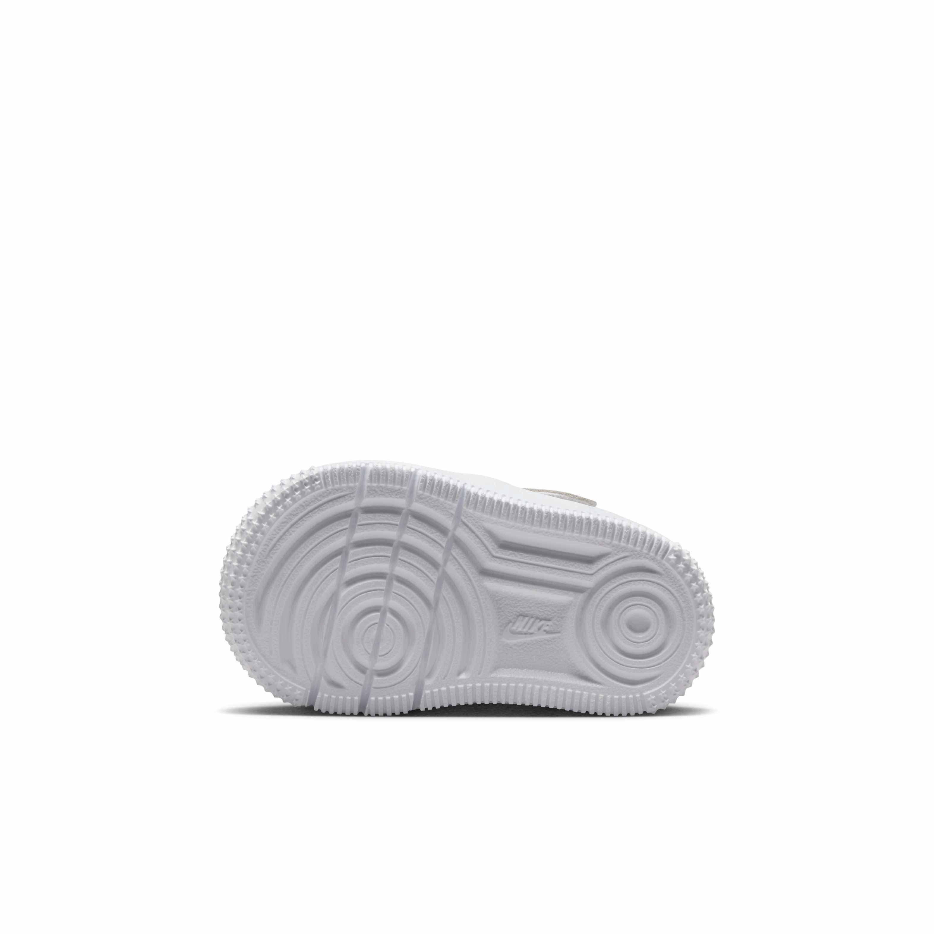 Nike Force 1 Low EasyOn Infant Boys' "White/White/Light Khaki" Shoe