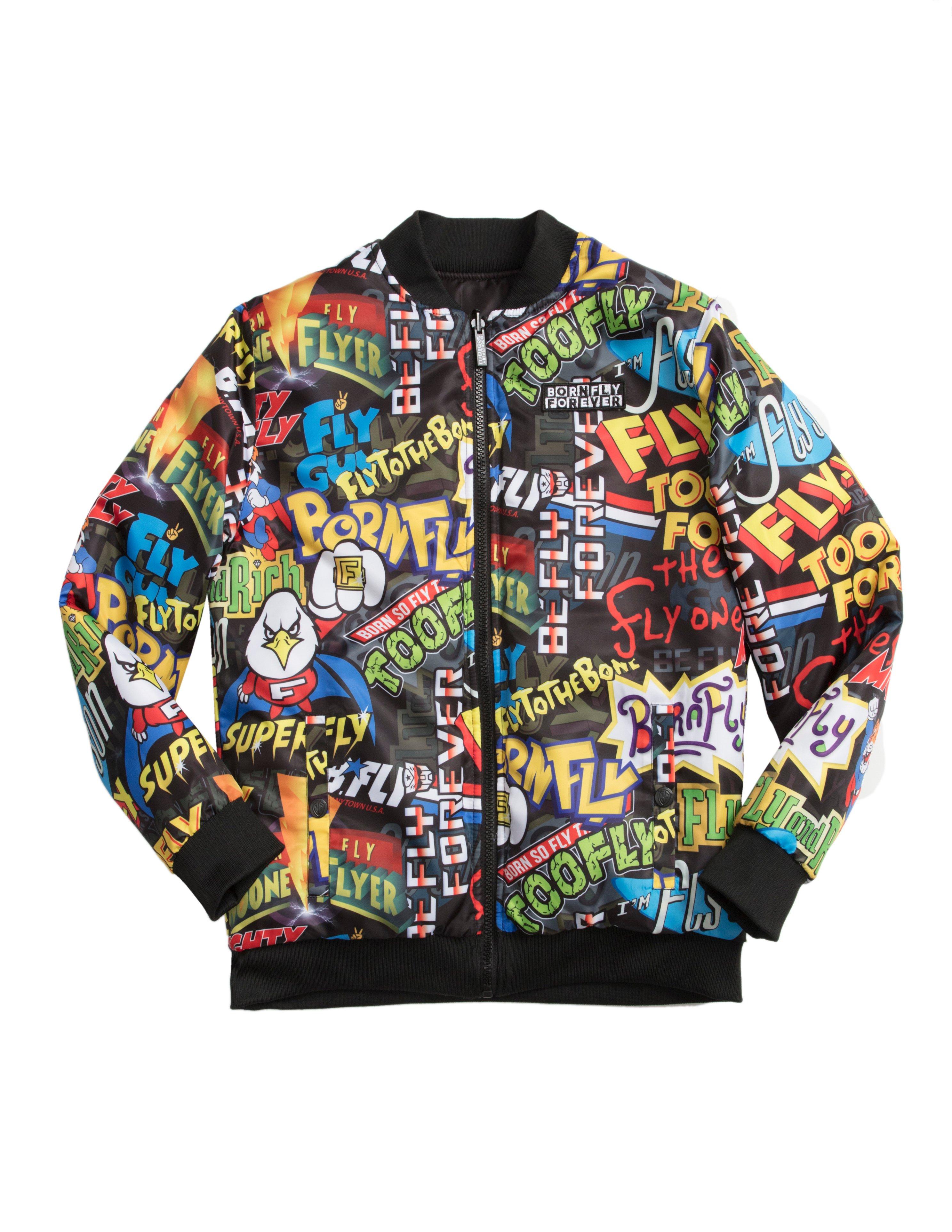 born fly reversible jacket