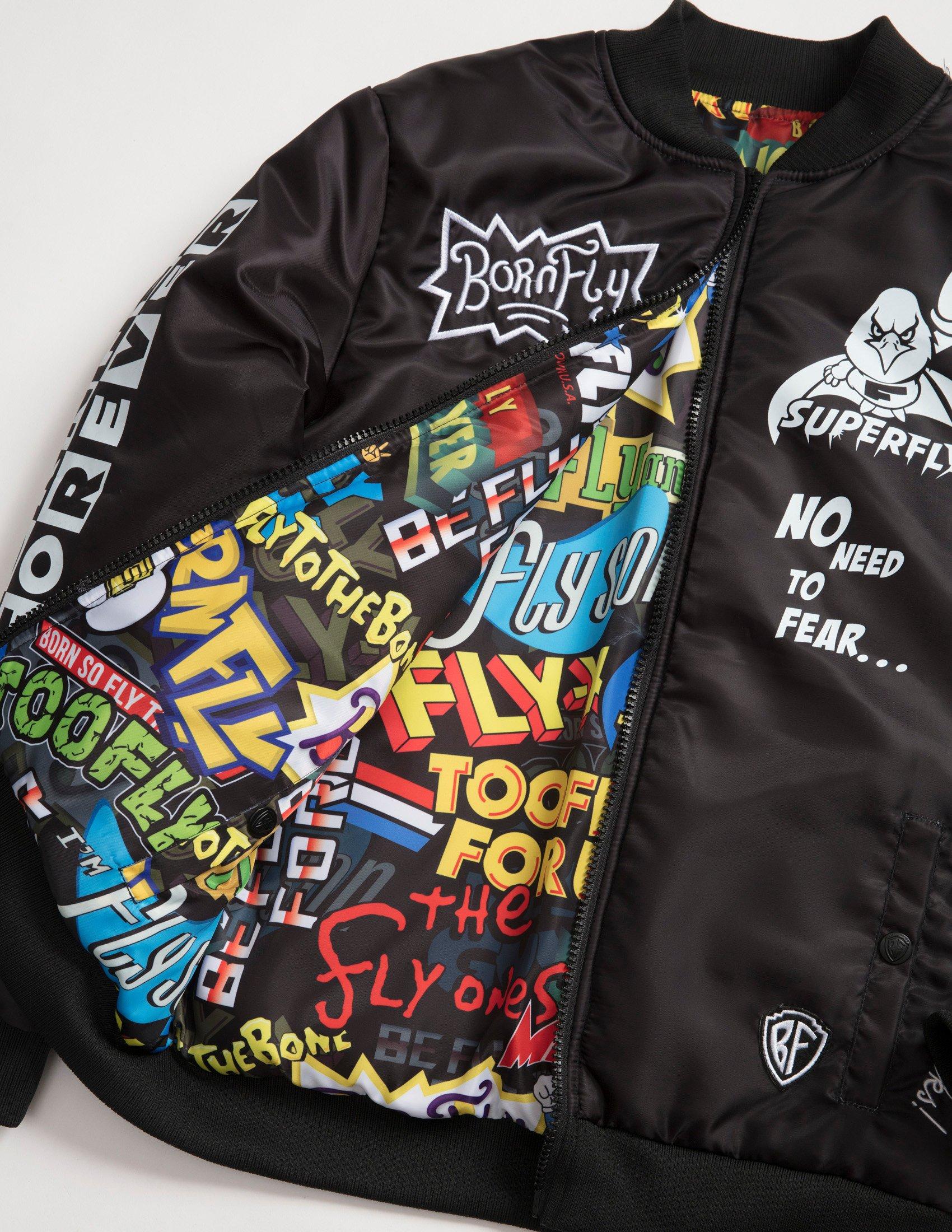 born fly reversible jacket