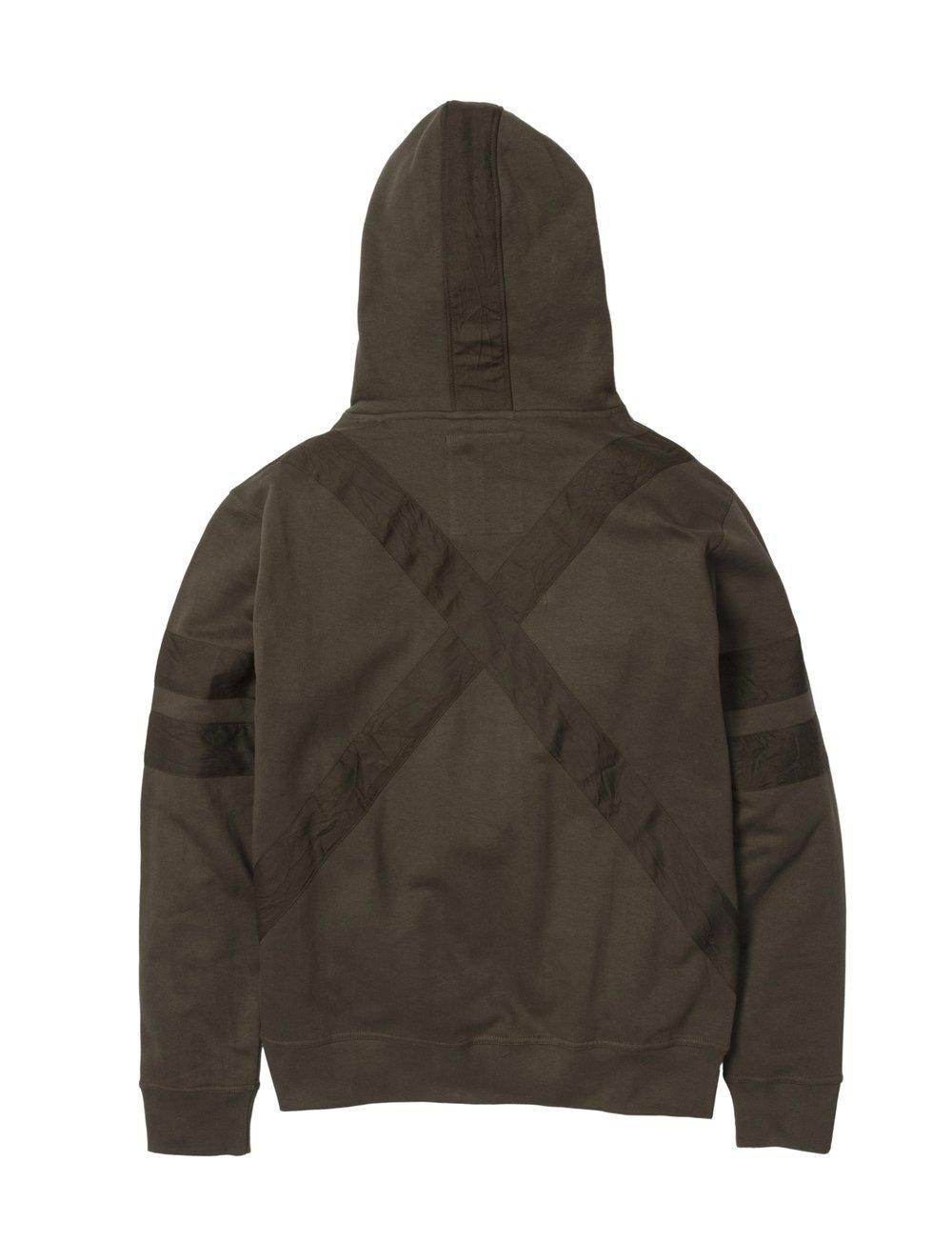 Born Fly Men's F-15 Hoodie - GREEN