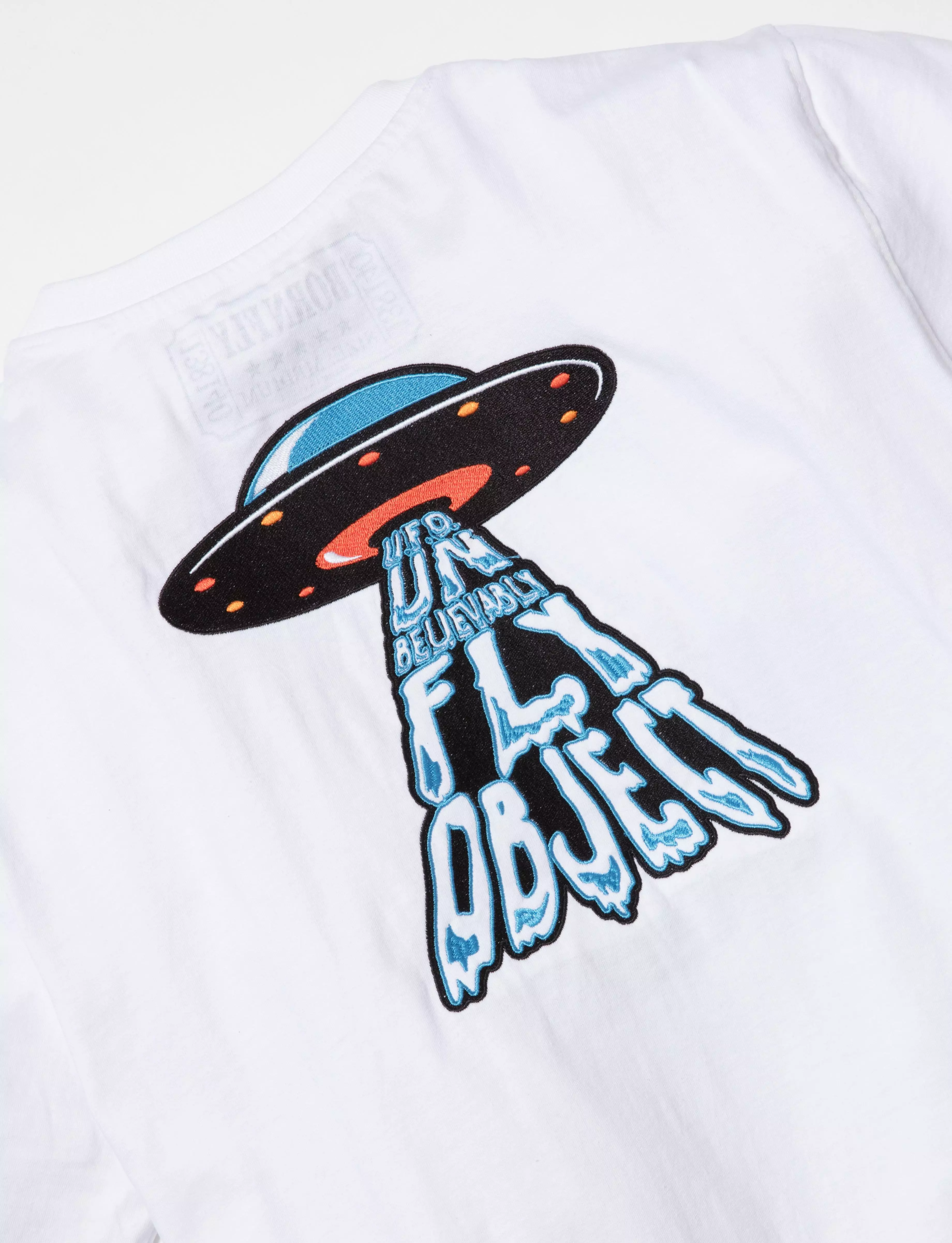 Born Fly Men's Bates Tee - WHITE