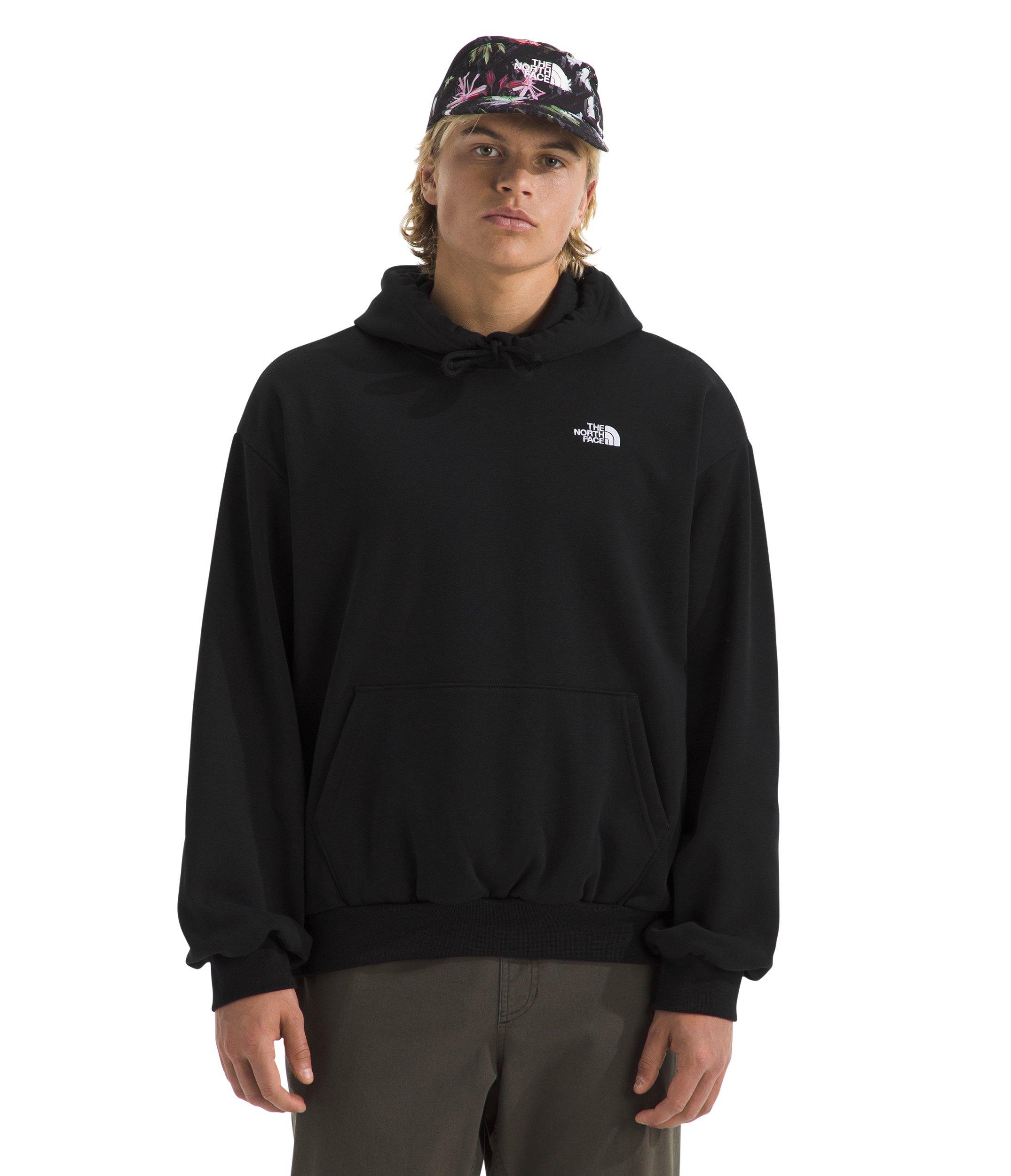 The North Face Men's Evolution Simple Dome Oversized Hoodie -Black - BLACK Thumbnail View 1