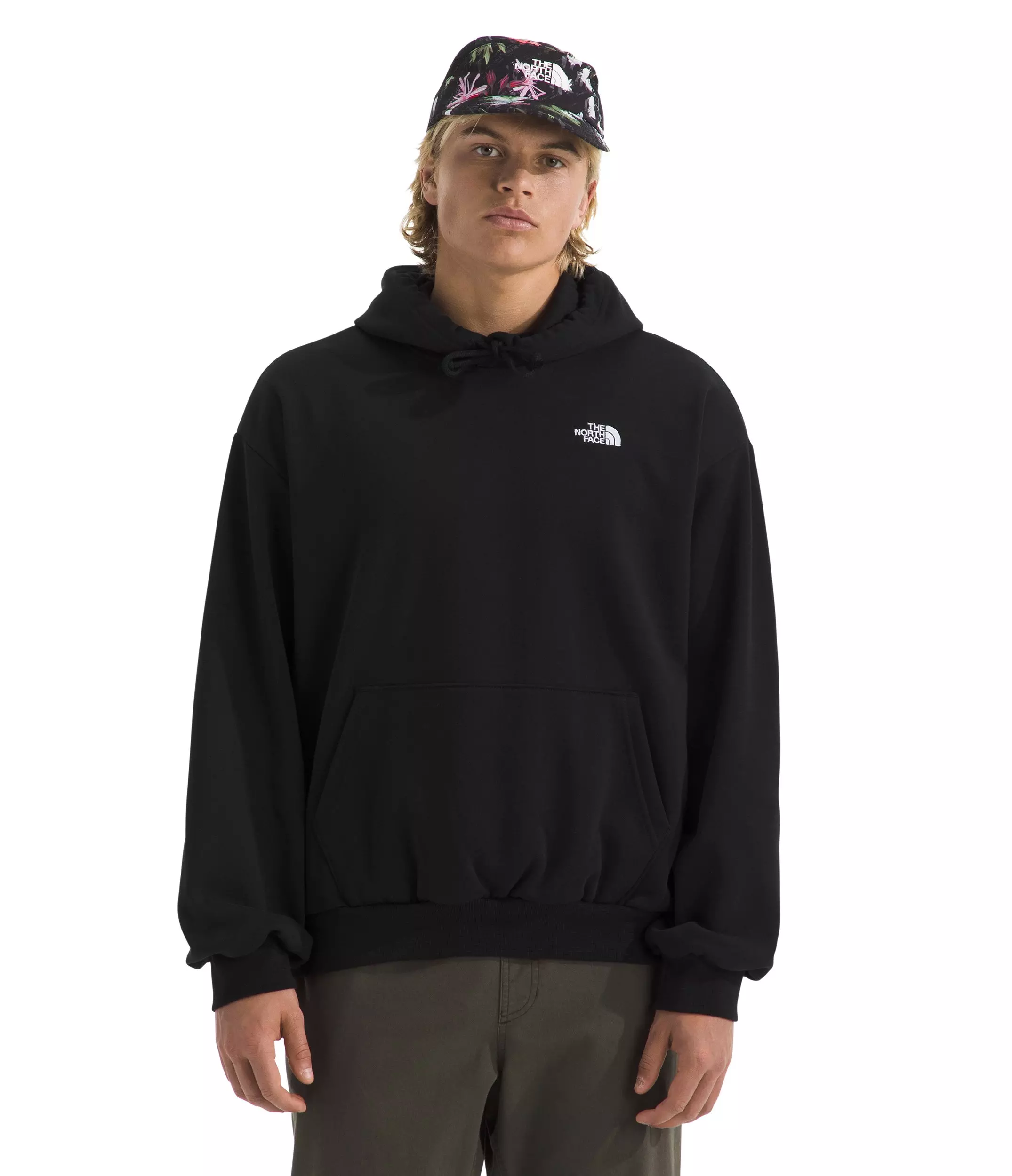 The North Face Men's Evolution Simple Dome Oversized Hoodie -Black - BLACK