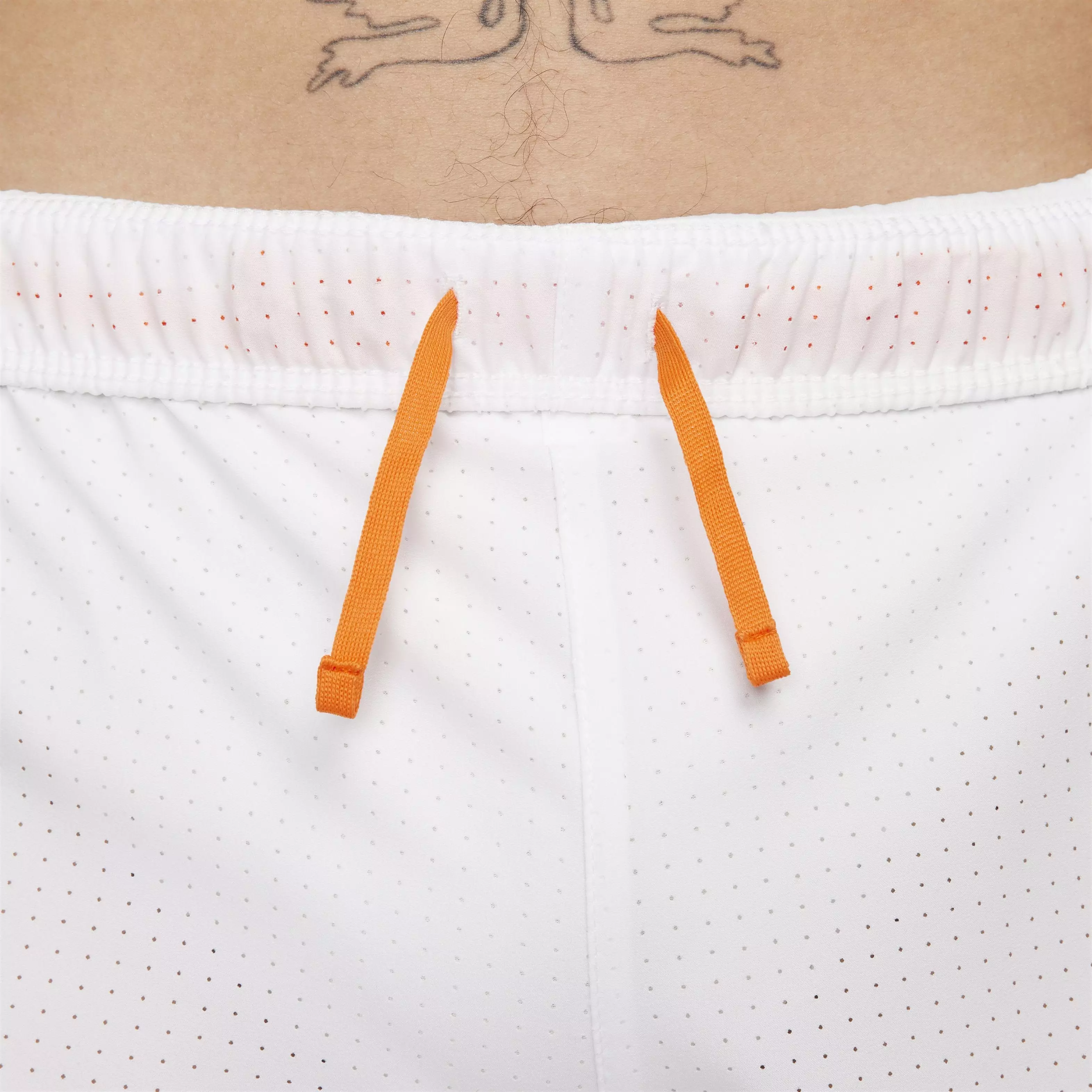 Nike Men's Dri-FIT Fat 3" Brief-Lined Running Shorts - WHITE