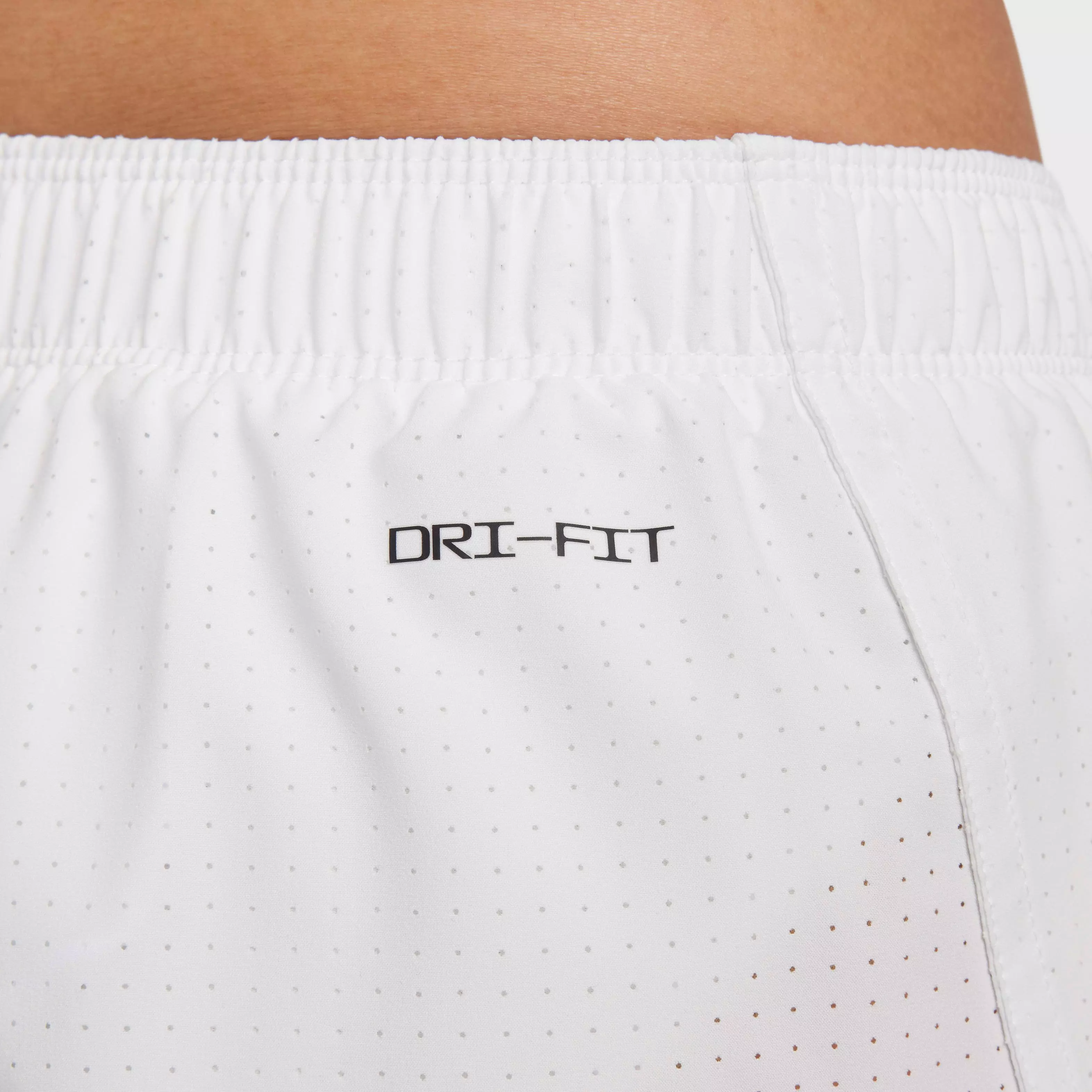 Nike Men's Dri-FIT Fat 3" Brief-Lined Running Shorts - WHITE