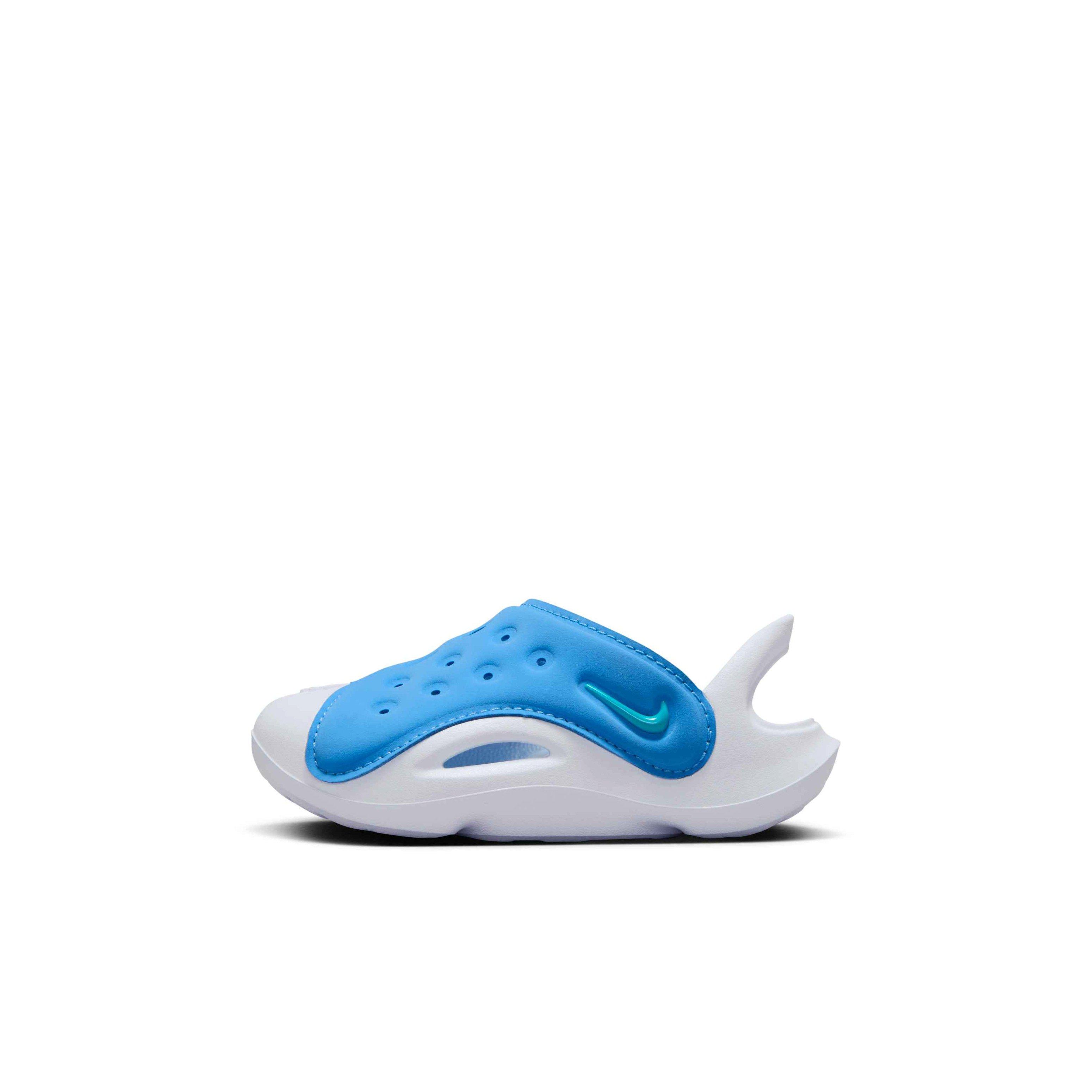 Nike Aqua Swoosh Infant Boys' "Blue Beyond/White/Dusty Cactus" Shoe