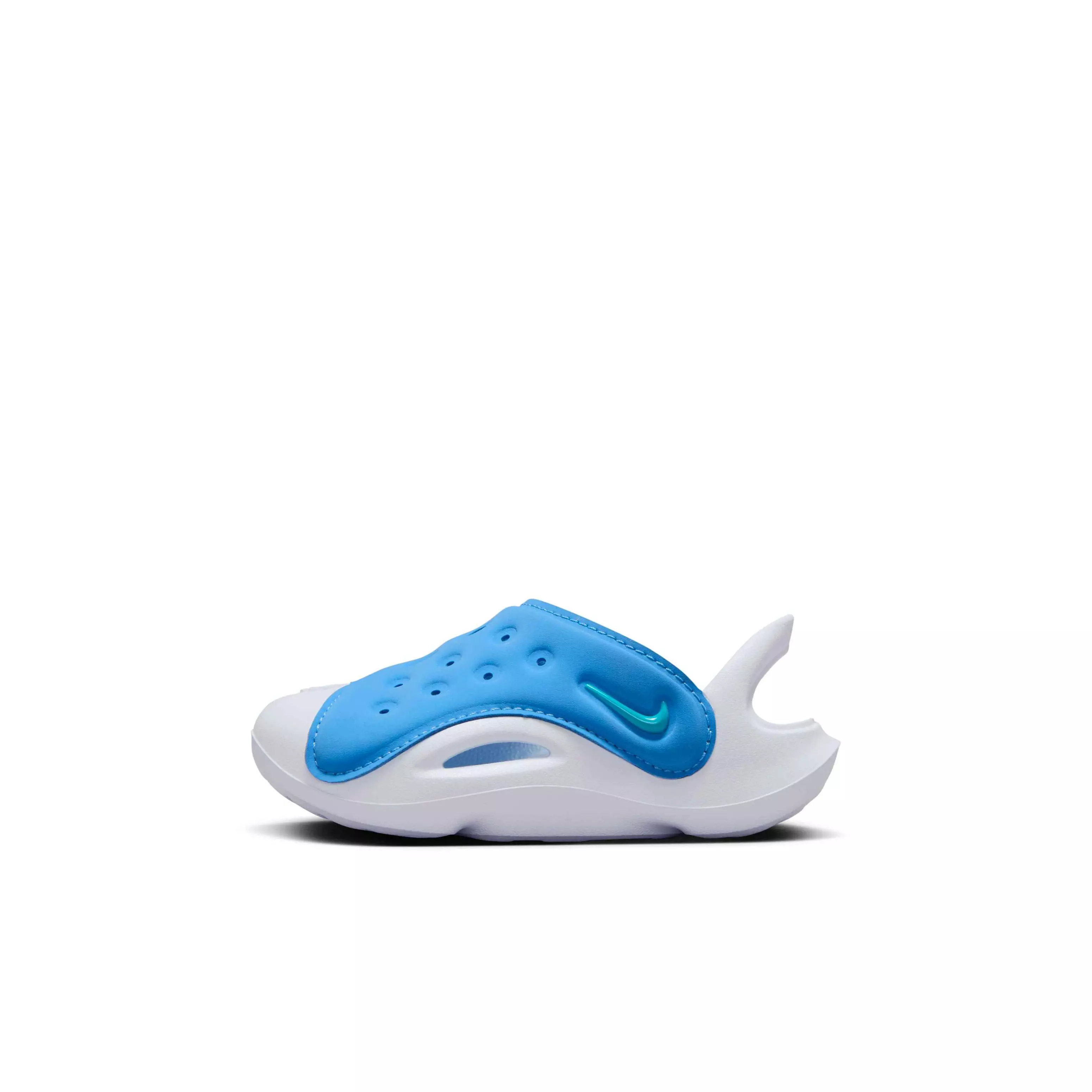 Nike Aqua Swoosh "Blue Beyond/White/Dusty Cactus" Infant Boys' Shoe - BLUE/WHITE/CACTUS