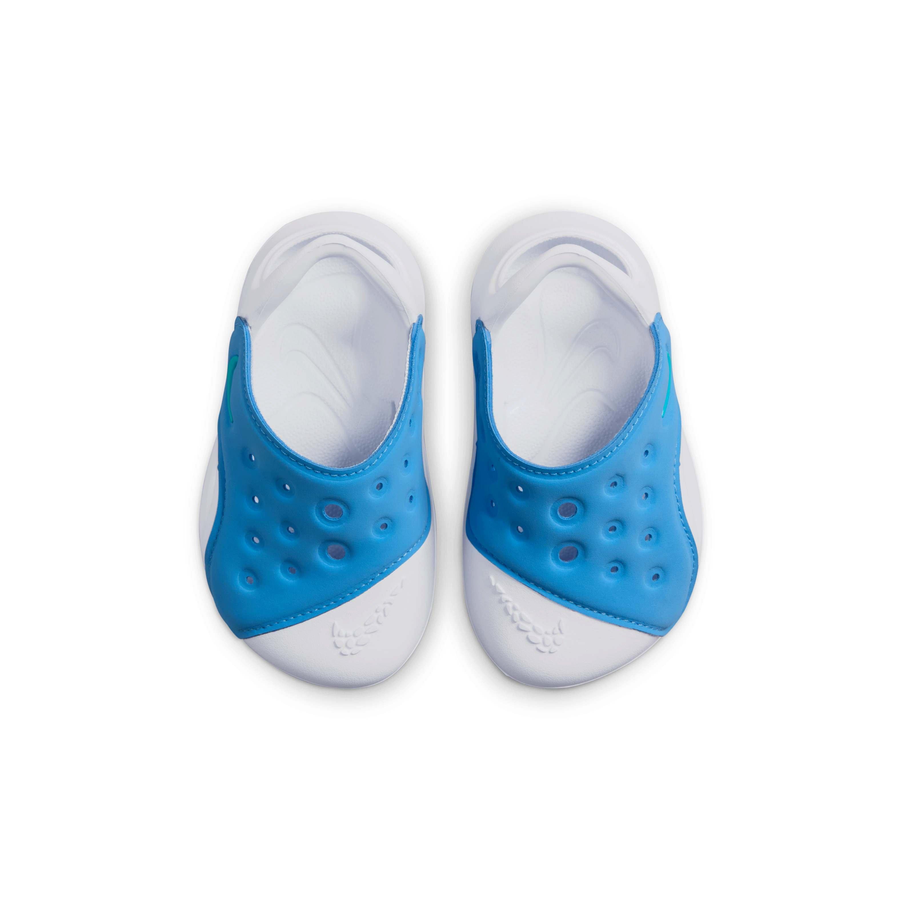 Nike Aqua Swoosh Infant Boys' "Blue Beyond/White/Dusty Cactus" Shoe
