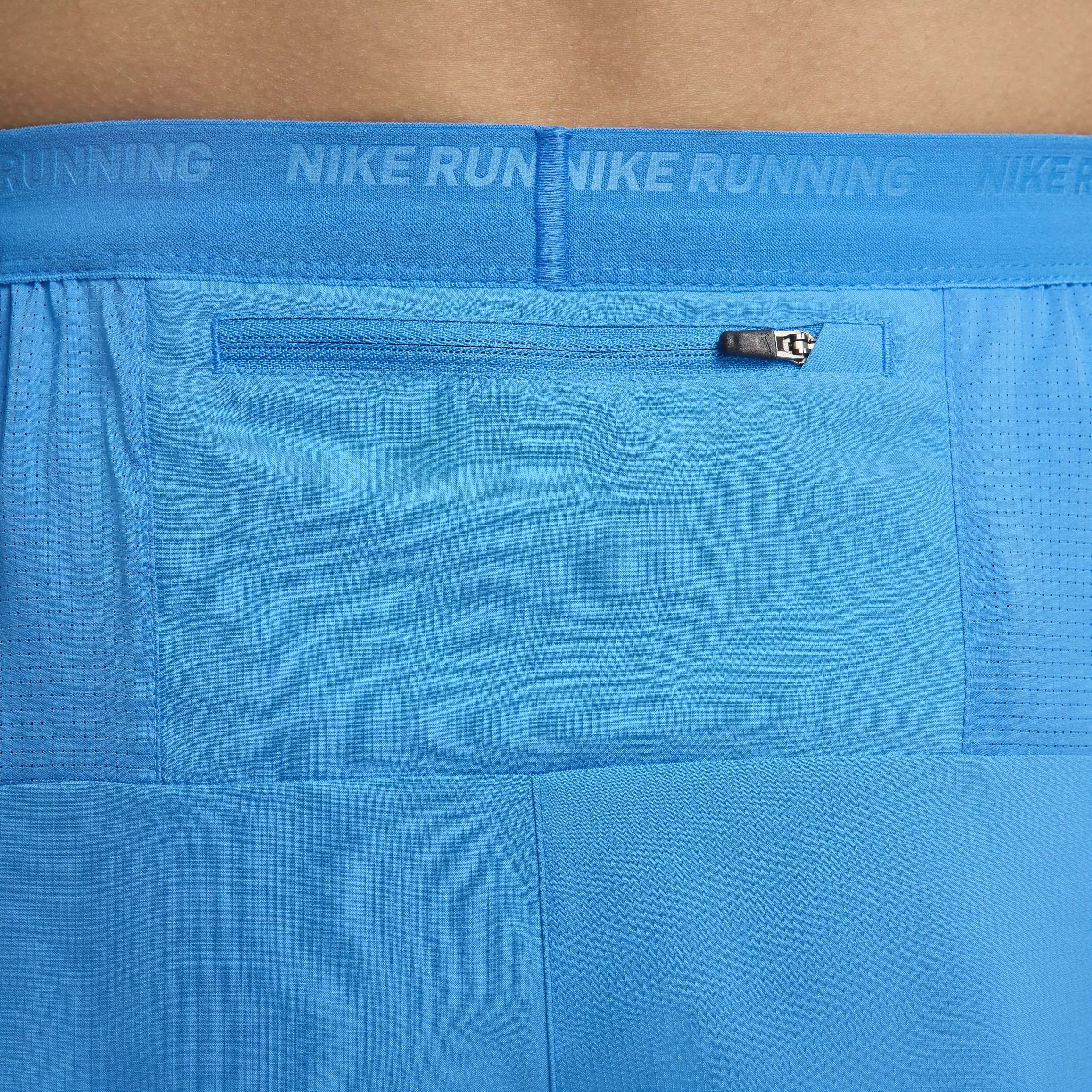 Nike Men's Dri-FIT 5" Stride Energy 5BF Brief-Lined Running Shorts - BLUE