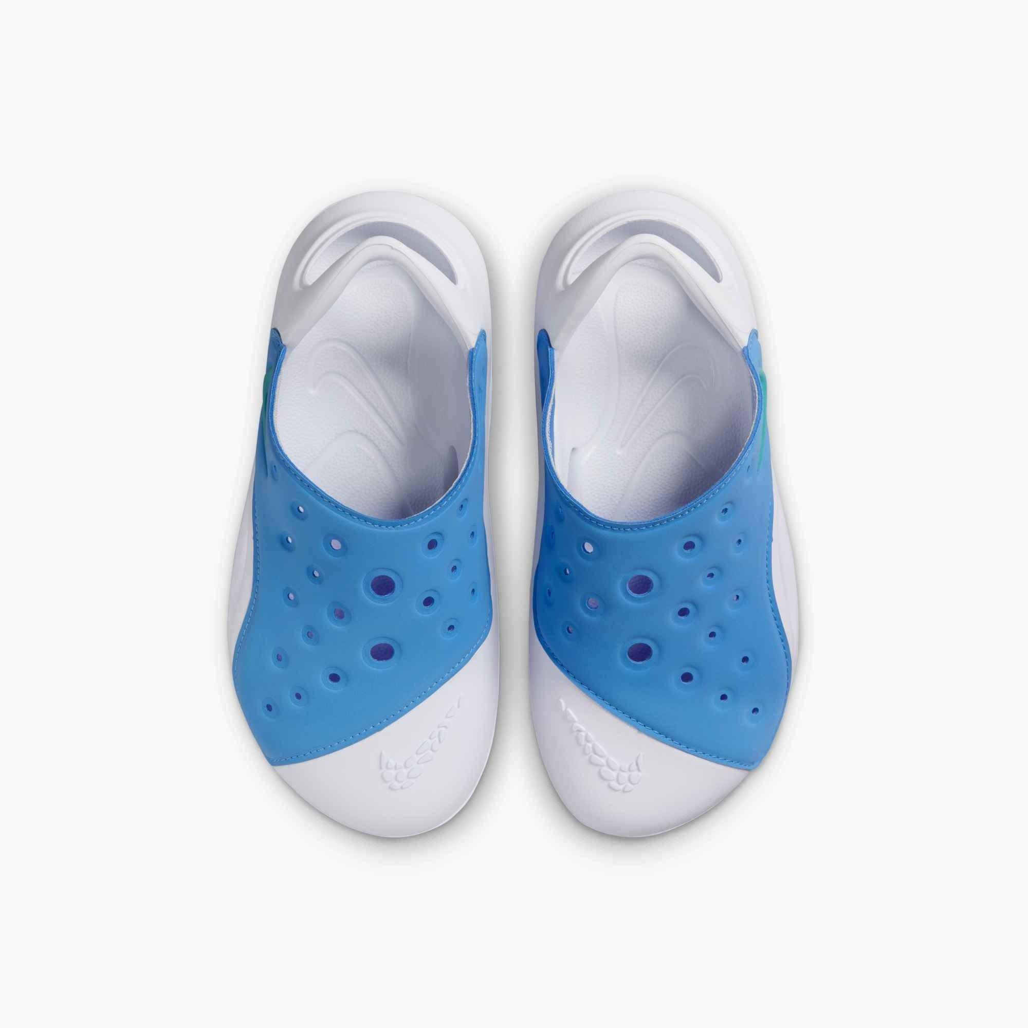 Nike Aqua Swoosh Preschool Boys' "Blue Beyond/White/Dusty Cactus" Shoe