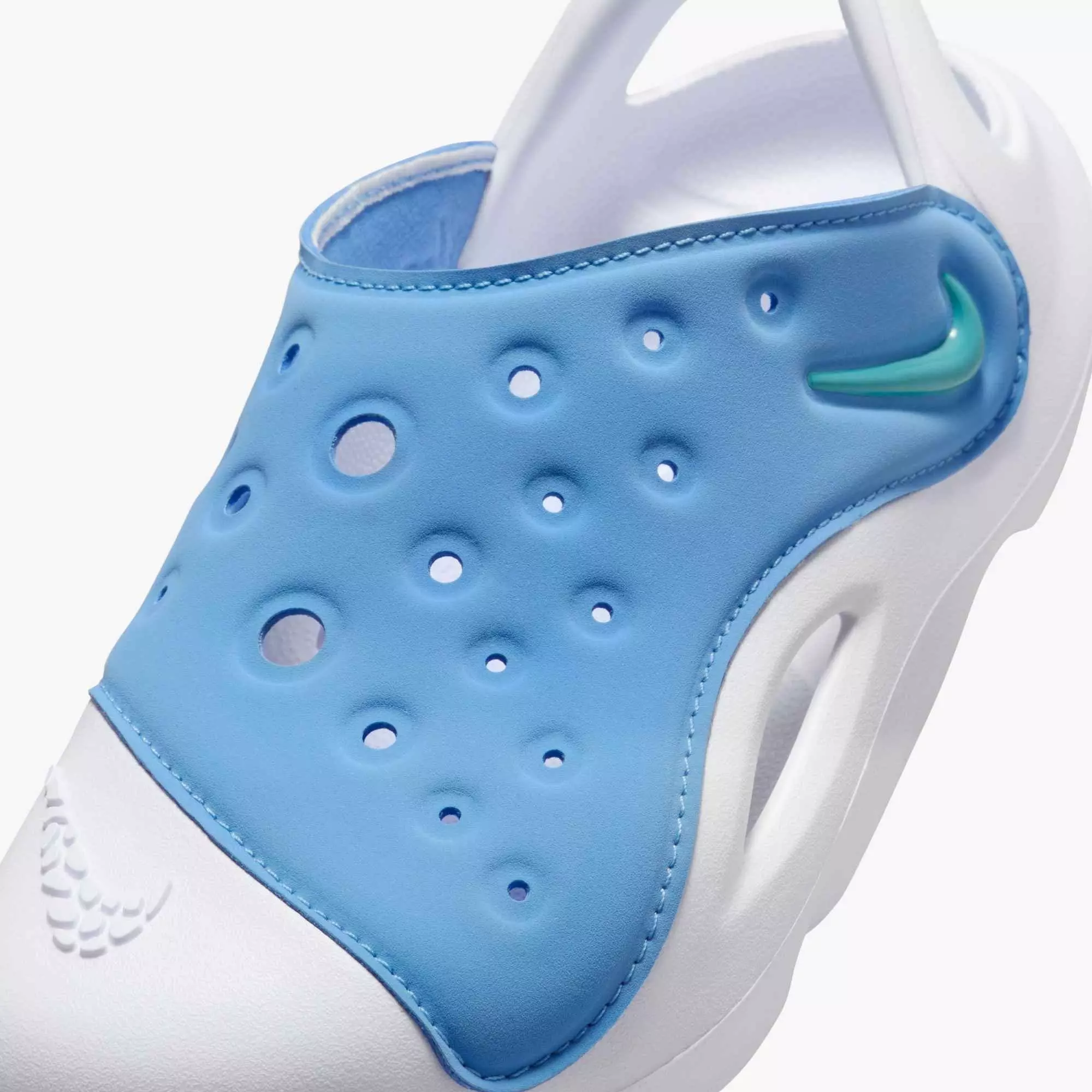 Nike Aqua Swoosh "Blue Beyond/White/Dusty Cactus" Preschool Boys' Shoe - BLUE/WHITE/TURQUOISE