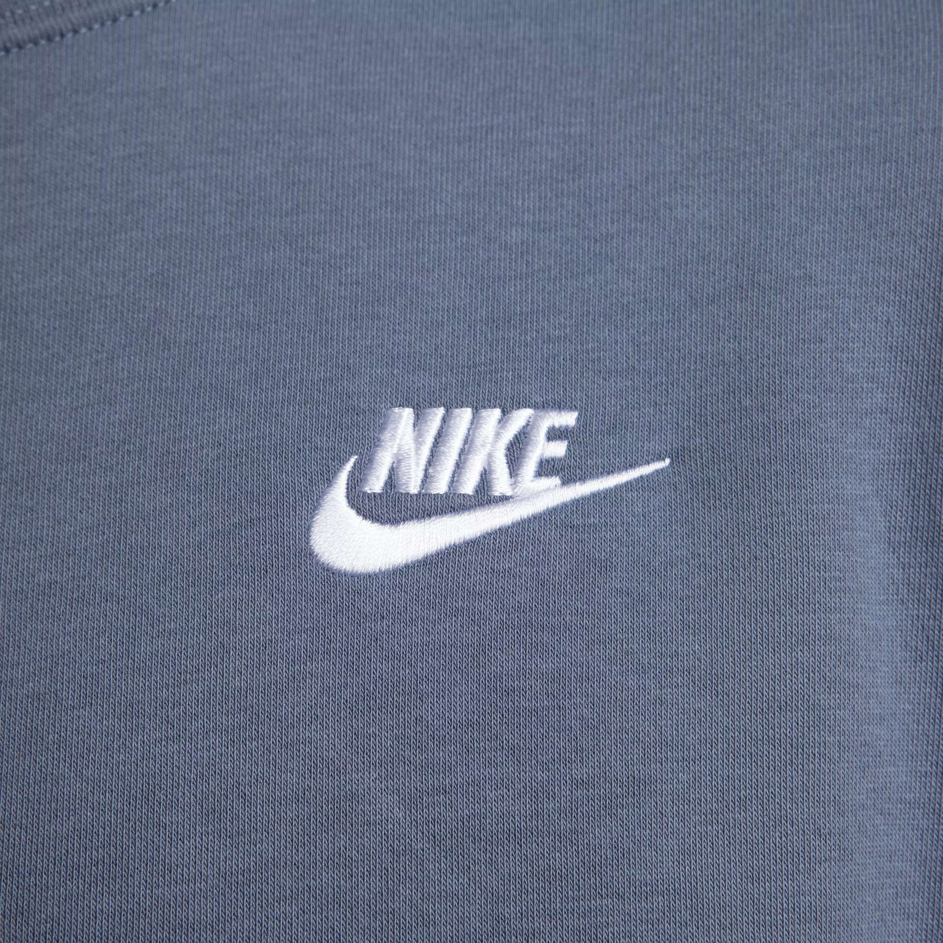 Nike Women's Sportswear Club Fleece Standard Crew-Neck Sweatshirt - BLUE