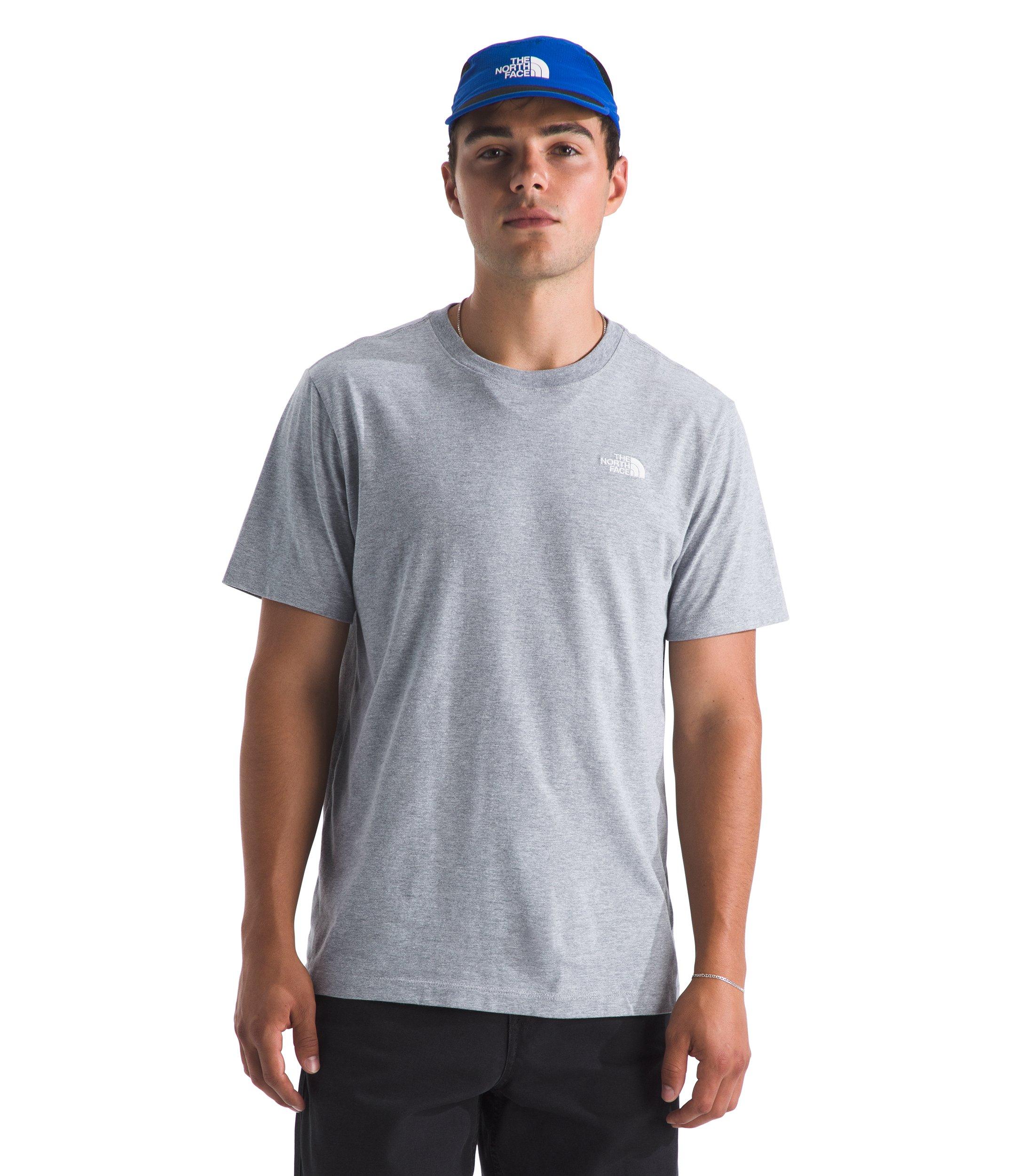 The North Face Men's Evolution Simple Dome Regular Short-Sleeve Tee - Grey - GREY Thumbnail View 1
