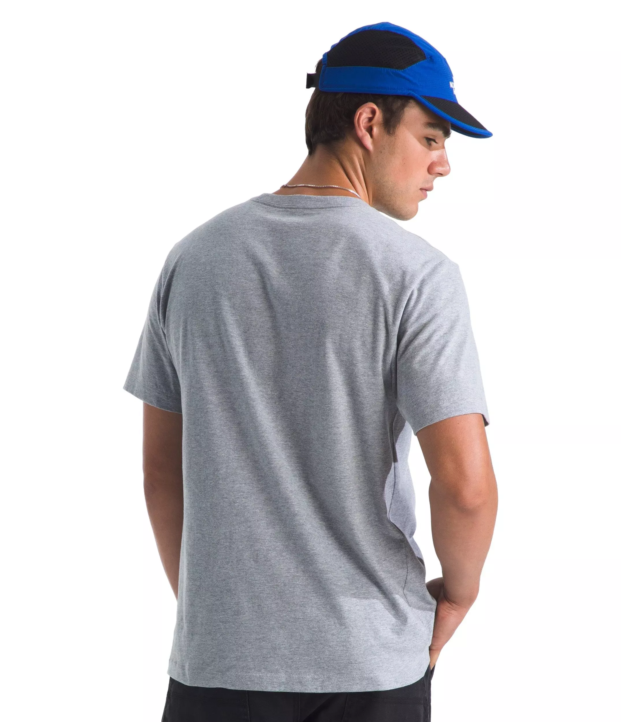 The North Face Men's Evolution Simple Dome Regular Short-Sleeve Tee -Grey - GREY