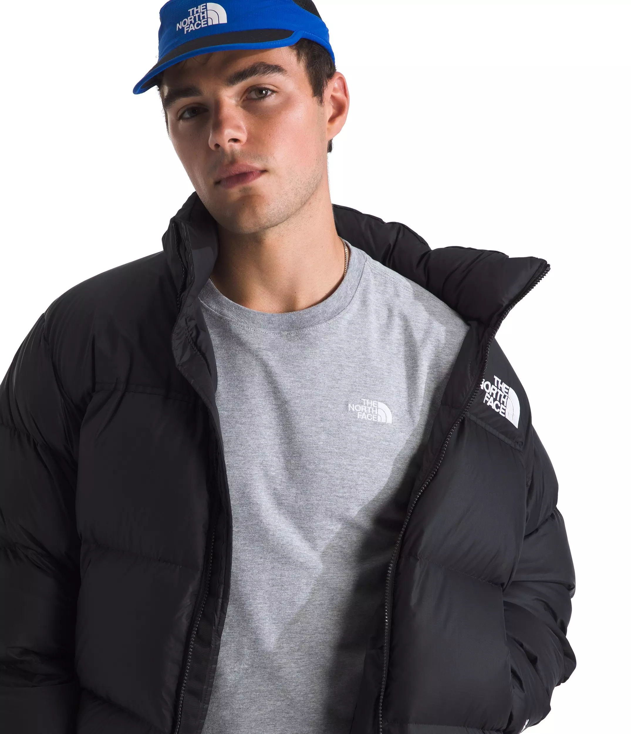 The North Face Men's Evolution Simple Dome Regular Short-Sleeve Tee -Grey - GREY