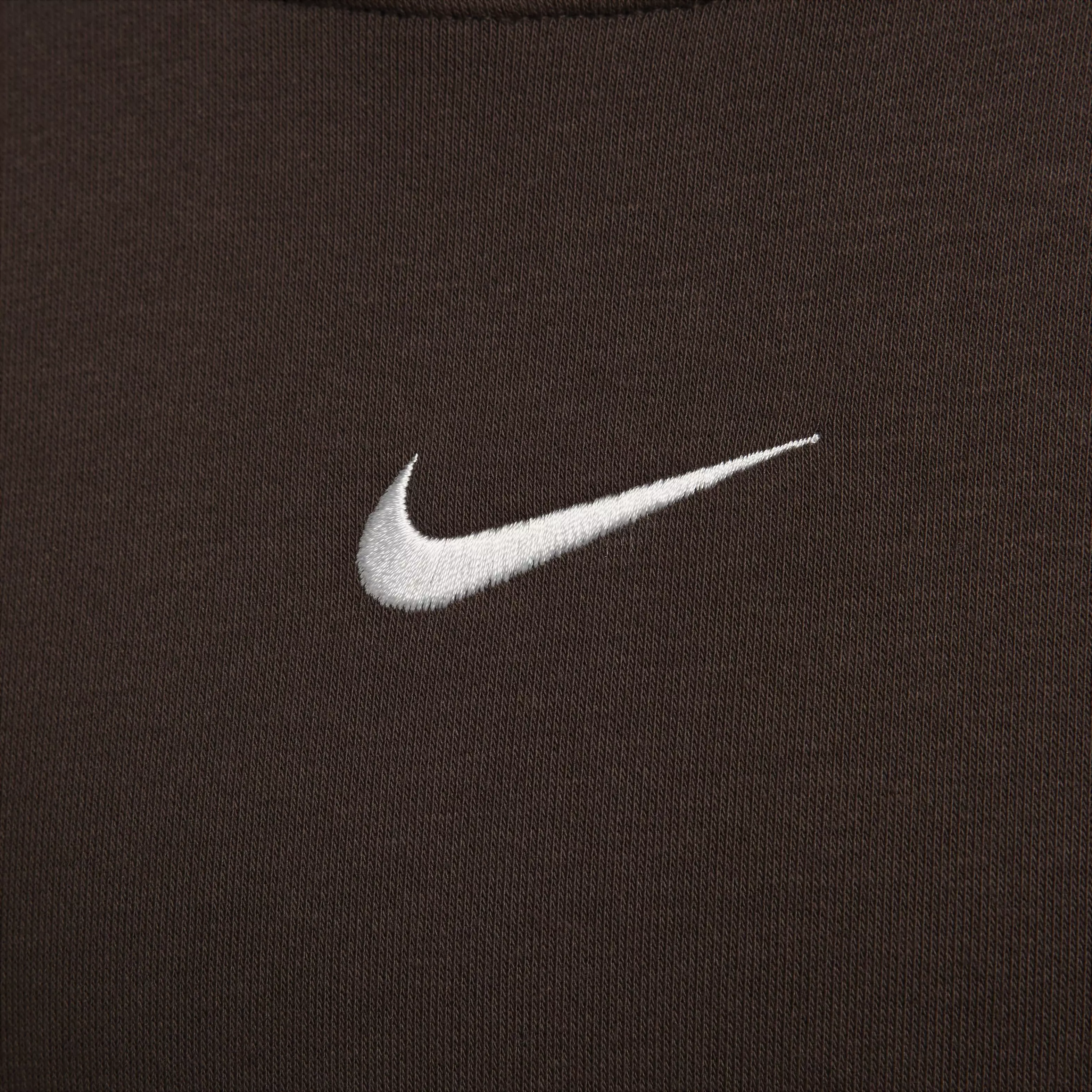 Nike Women's Sportswear Phoenix Fleece Oversized Crewneck Sweatshirt - BROWN