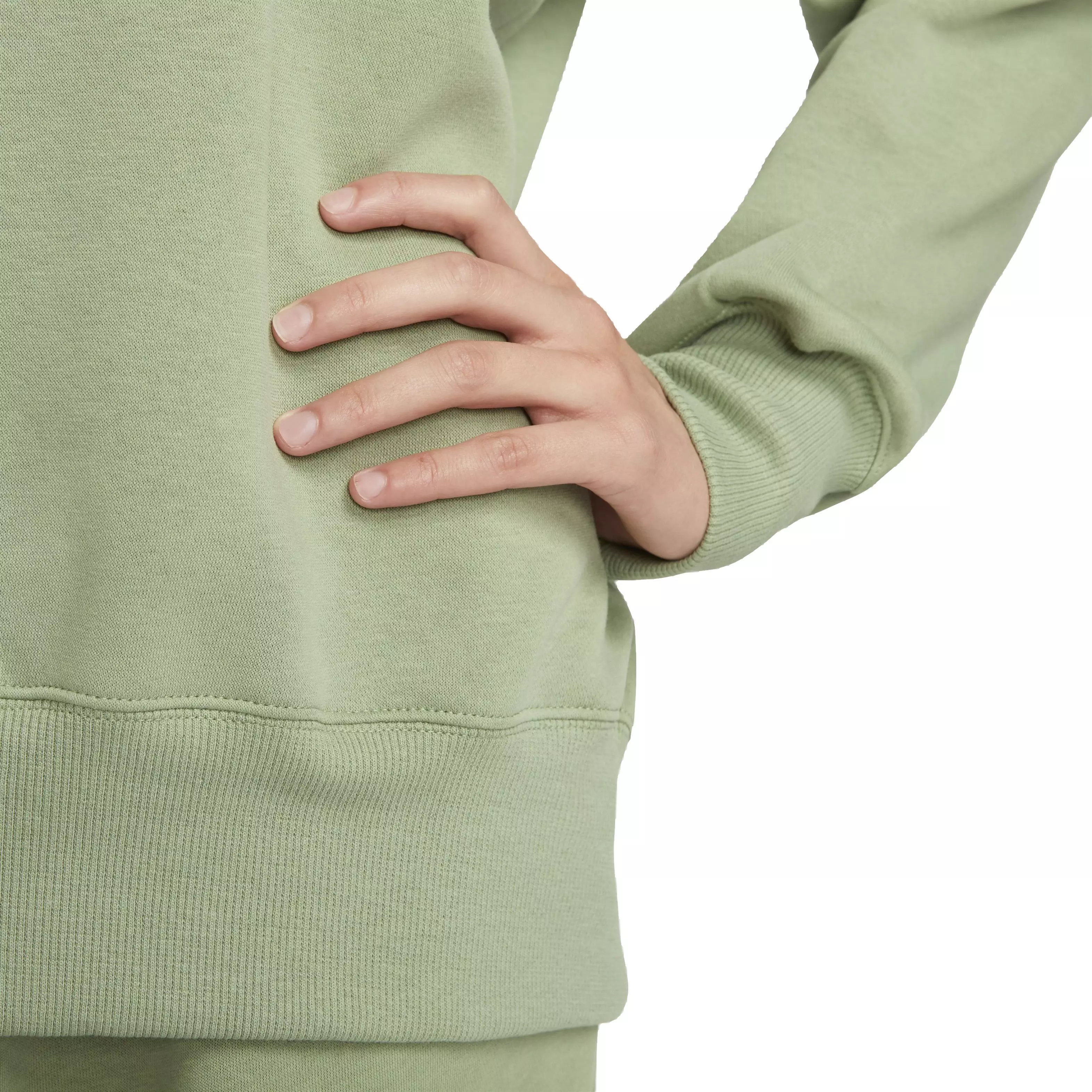 Nike Women's Sportswear Phoenix Fleece Oversized Crewneck Sweatshirt - GREEN