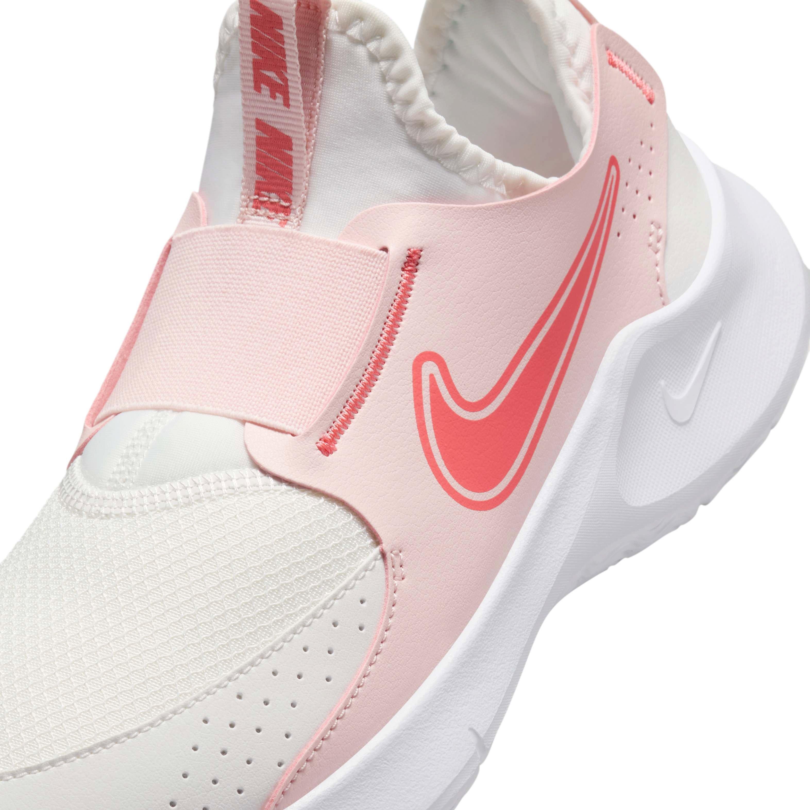 Nike Flex Runner 3 Grade School Girls' "Summit White/Echo Pink/Magic Ember" Running Shoe