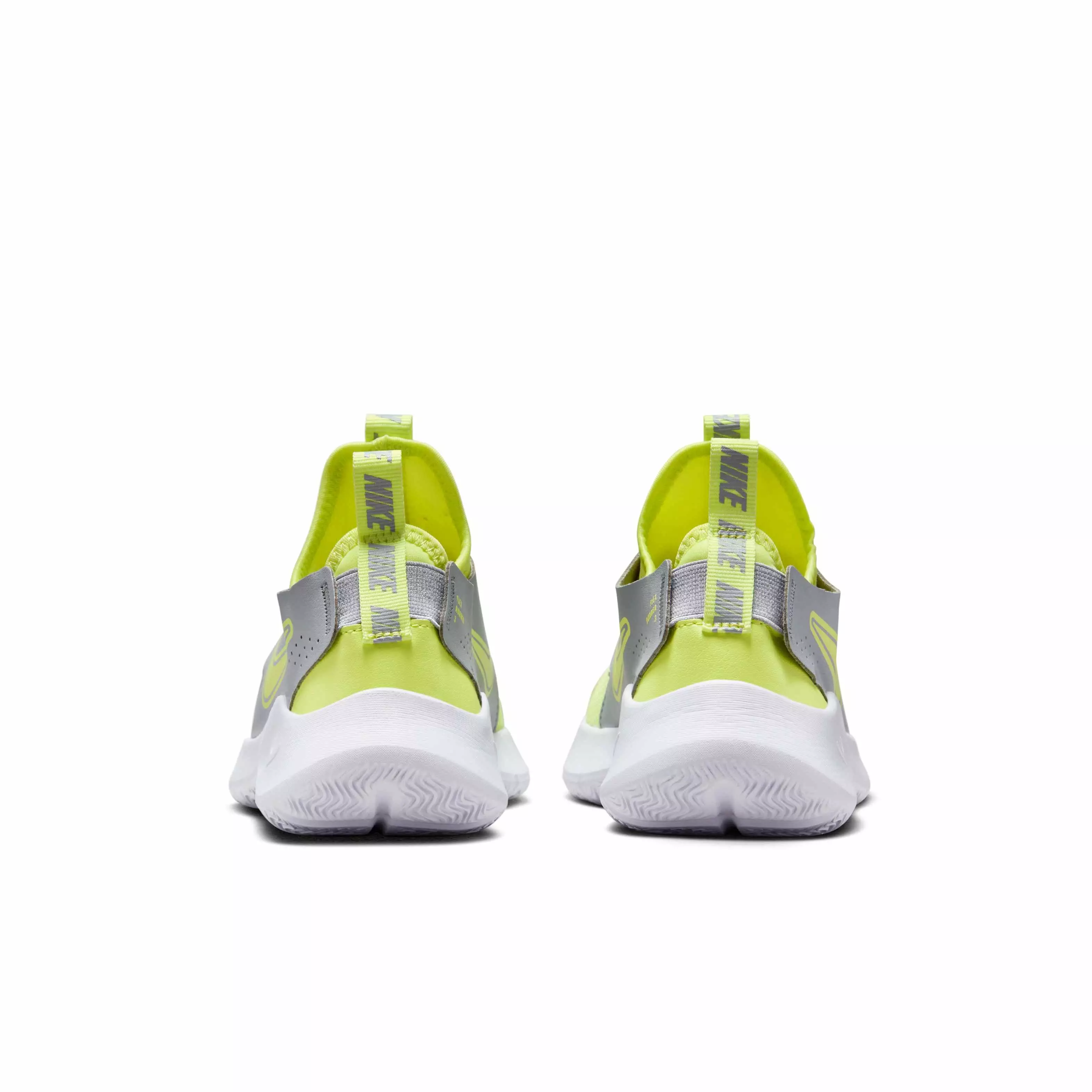 Nike Flex Runner 3 "Summit White/White/Light Lemon Twist" Grade School Boys' Running Shoe - WHITE/WHITE/LT LEMON