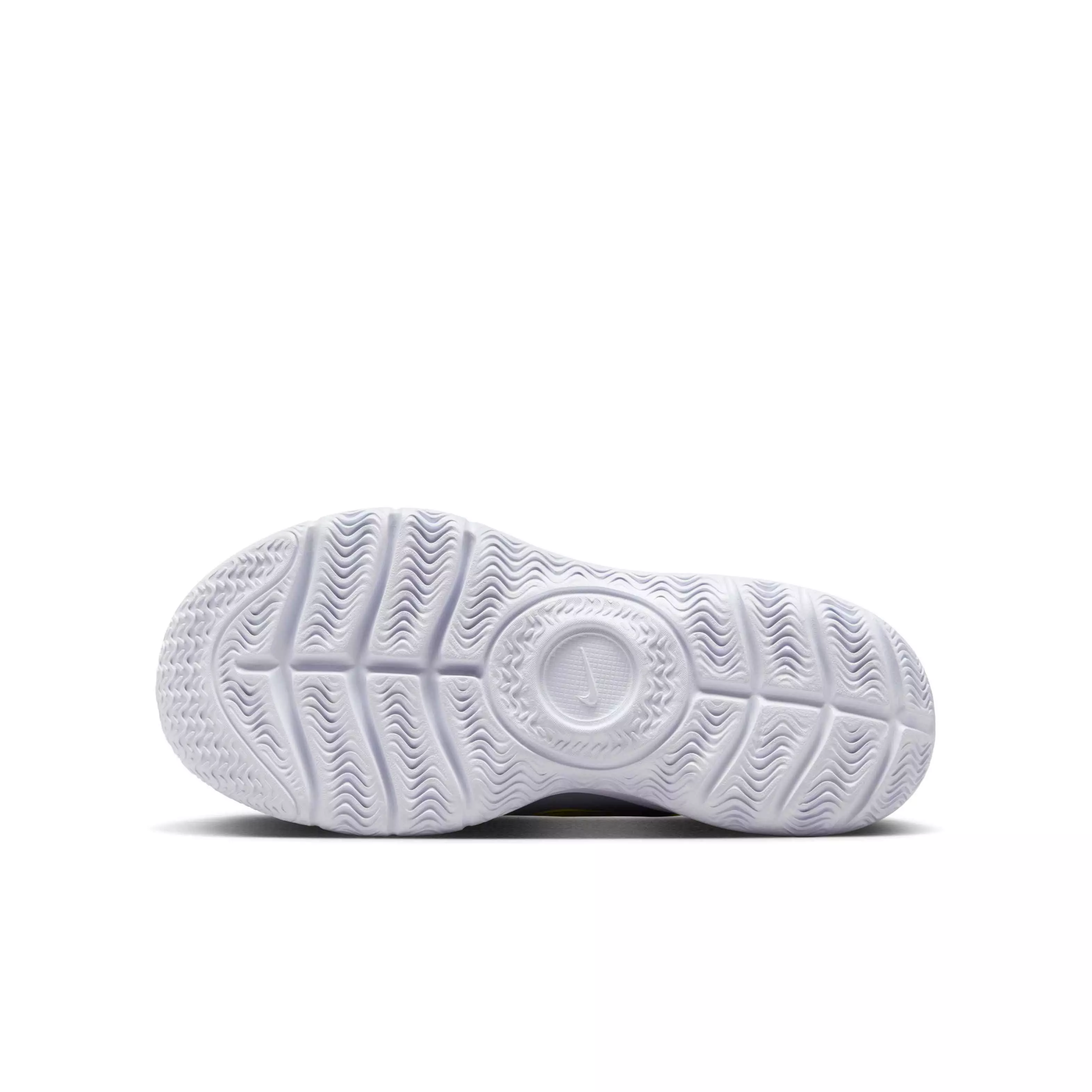 Nike Flex Runner 3 "Summit White/White/Light Lemon Twist" Grade School Boys' Running Shoe - WHITE/WHITE/LT LEMON