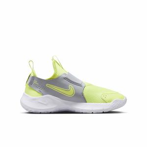 Nike Flex Runner 3 "Summit White/White/Light Lemon Twist" Grade School Boys' Running Shoe