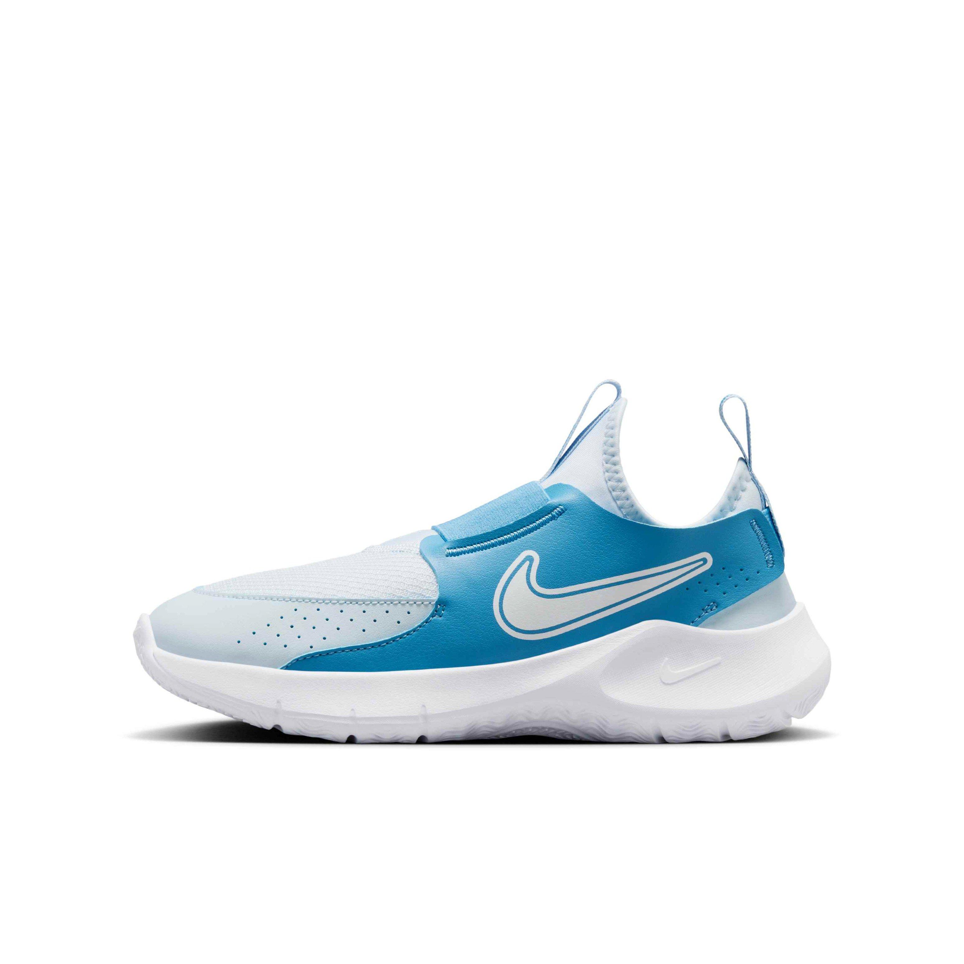 Nike Flex Runner 3 "Blue Tint/Blue Beyond/White" Grade School Boys' Running Shoe - BLUE/BLUE/WHITE Thumbnail View 2