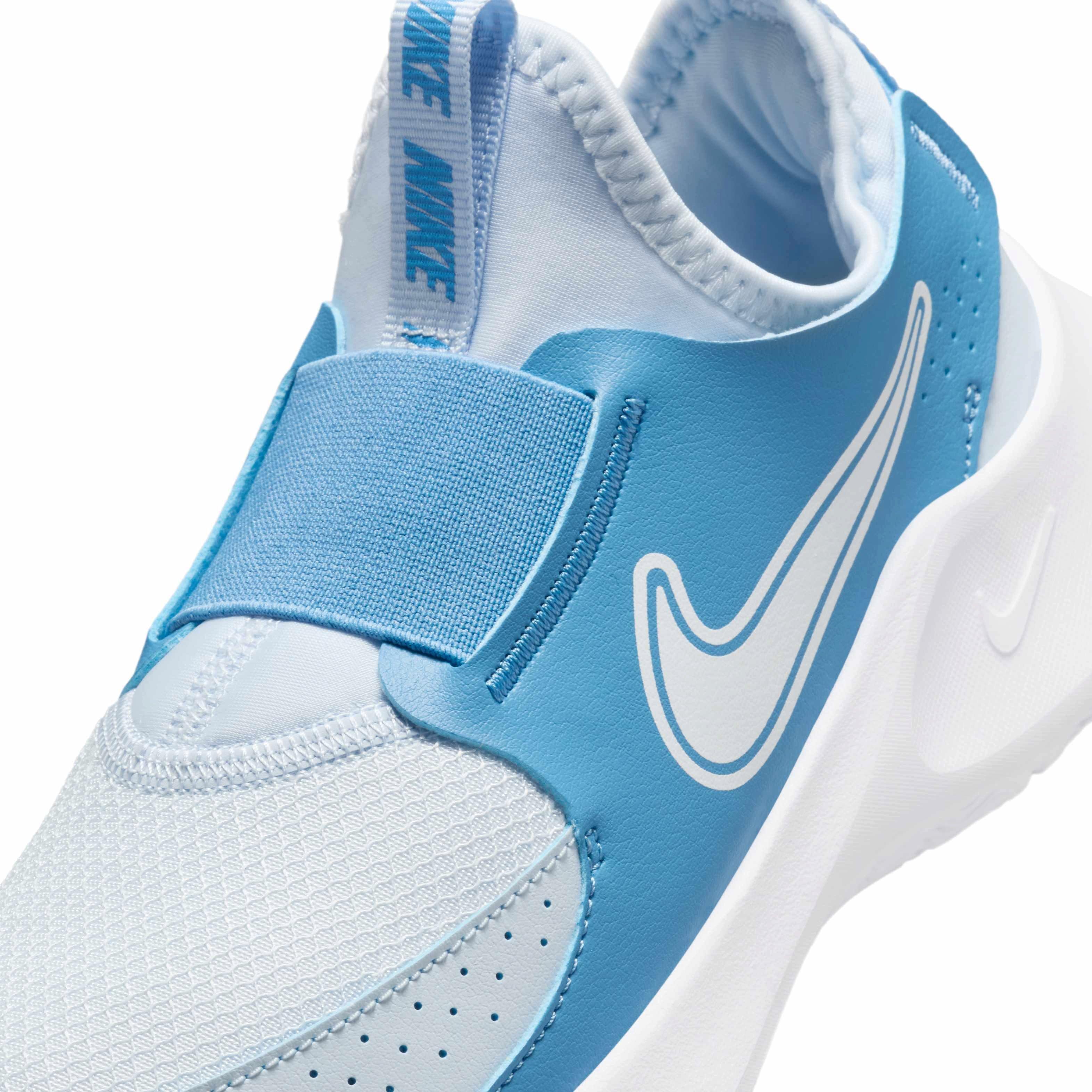 Nike Flex Runner 3 "Blue Tint/Blue Beyond/White" Grade School Boys' Running Shoe - BLUE/BLUE/WHITE Thumbnail View 7