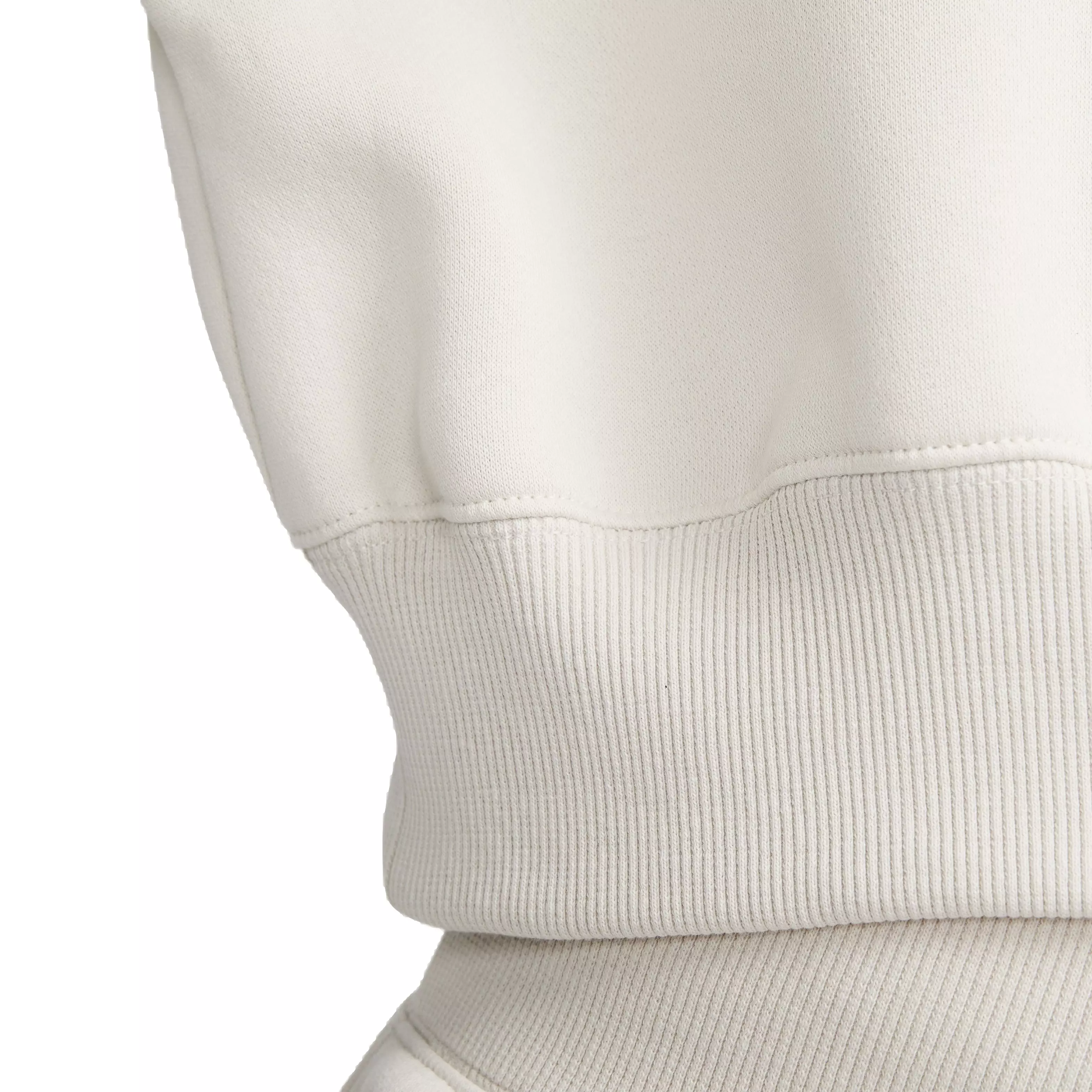 Nike Women's Sportswear Phoenix Fleece Oversized 1/4-Zip Cropped Sweatshirt - LT BROWN