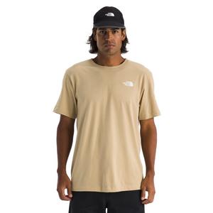 The North Face Men's Evolution Box NSE Regular Short Sleeve Tee - Khaki