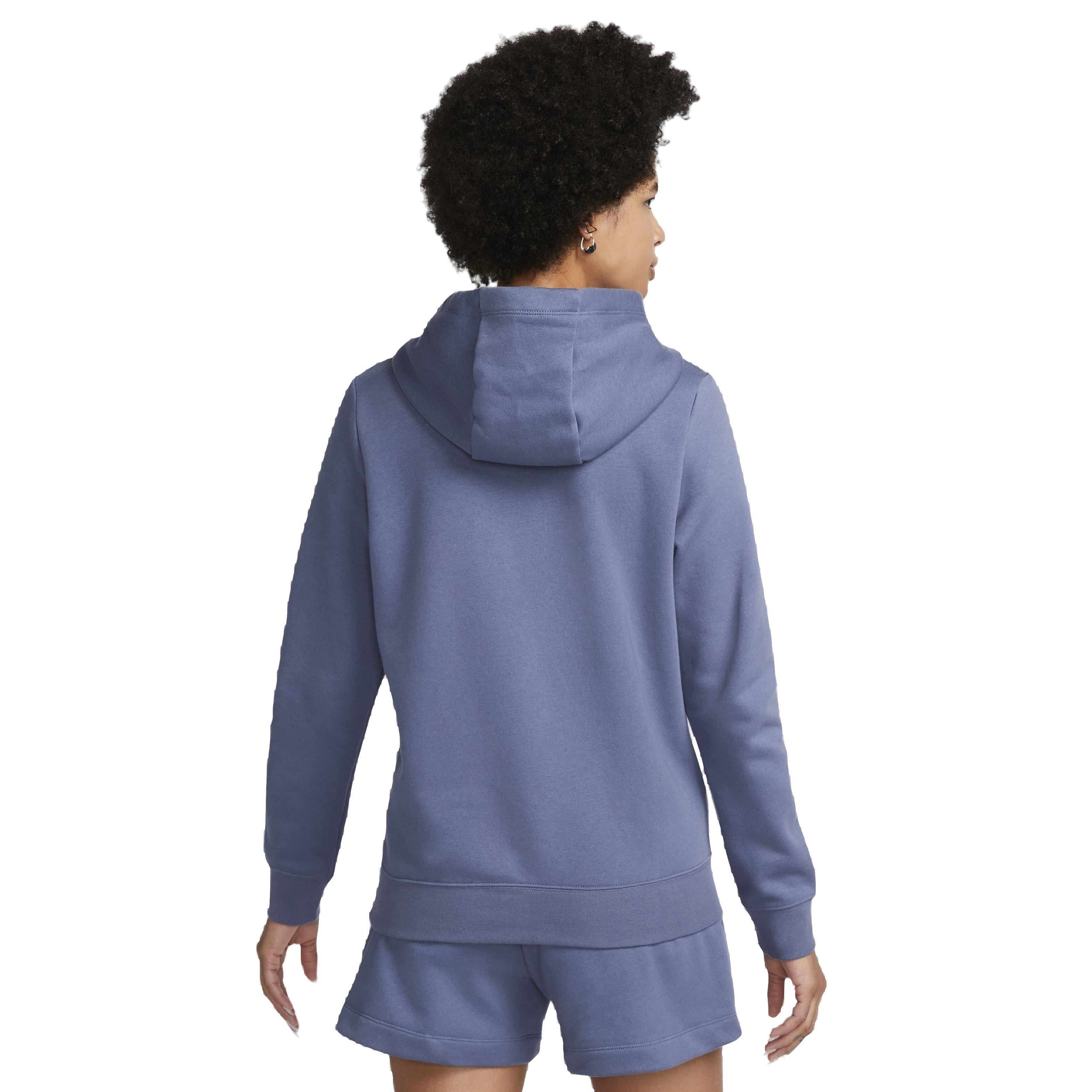 Nike Women's Sportswear Club Fleece Graphic Standard Pullover Hoodie -  Hibbett