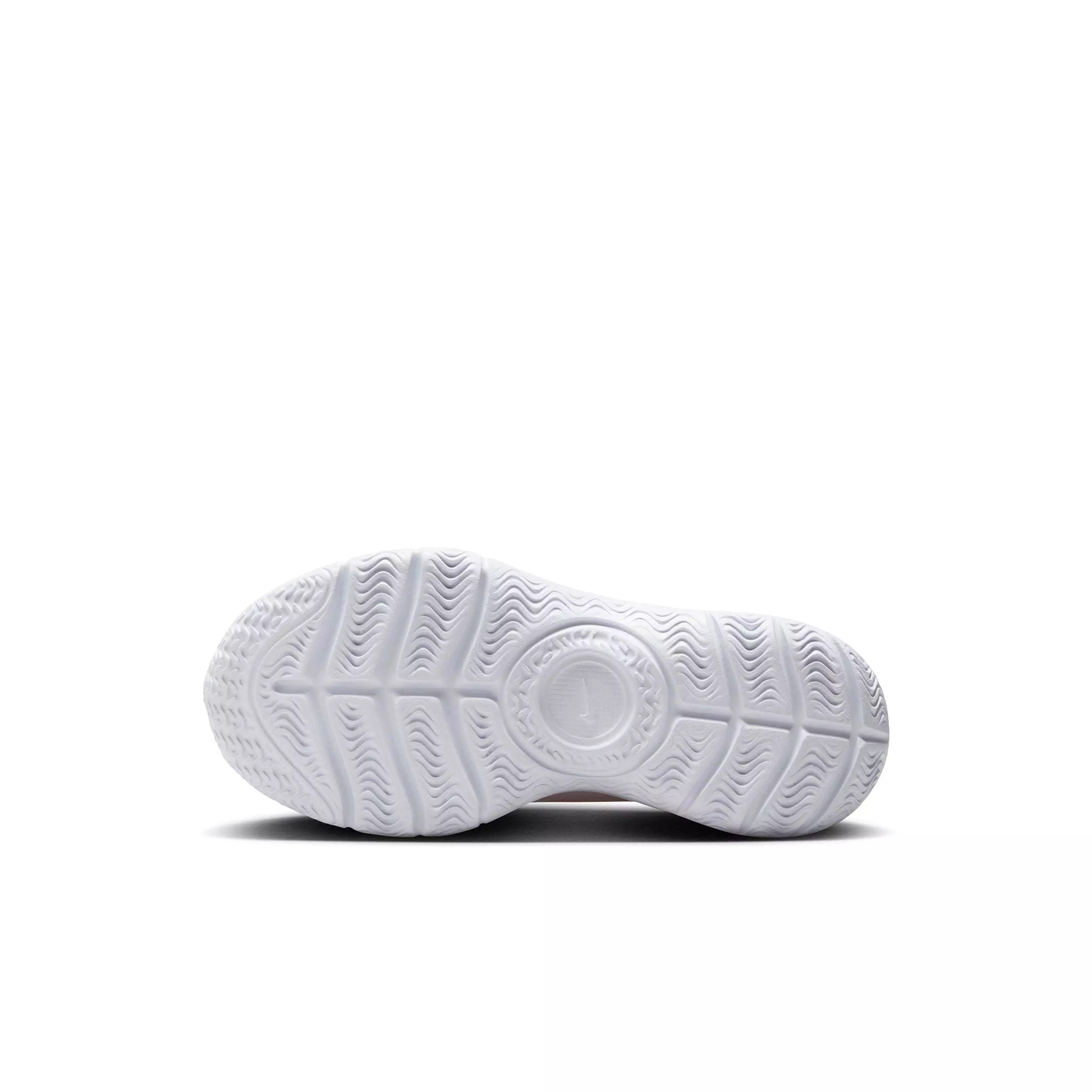 Nike Flex Runner 3 "Summit White/Echo Pink/Magic Ember" Preschool Boys' Running Shoe - WHITE/PINK/EMBER