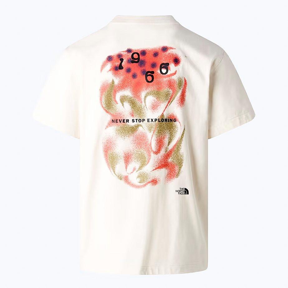 The North Face Men's 1996 Motion Relaxed Short Sleeve Graphic Tee -White - WHITE Thumbnail View 5