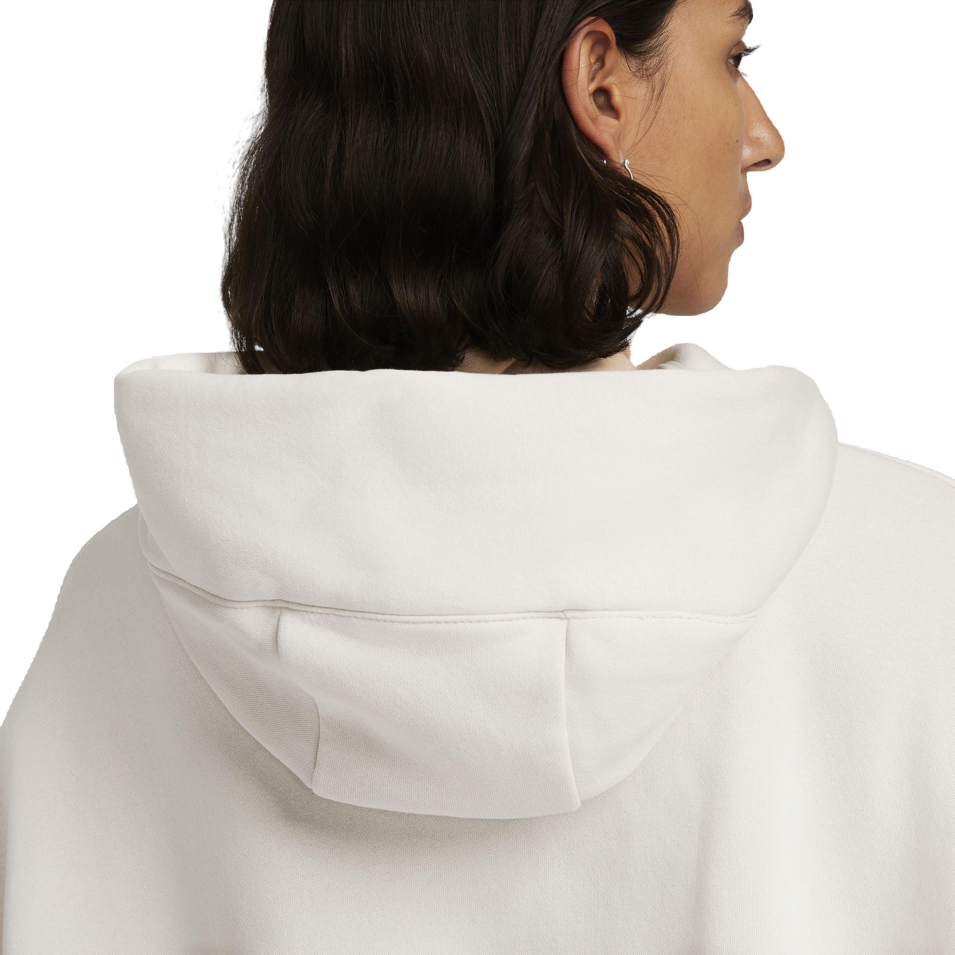 Nike Women's Sportswear Phoenix Fleece Over-Oversized Pullover Hoodie - BROWN Thumbnail View 4