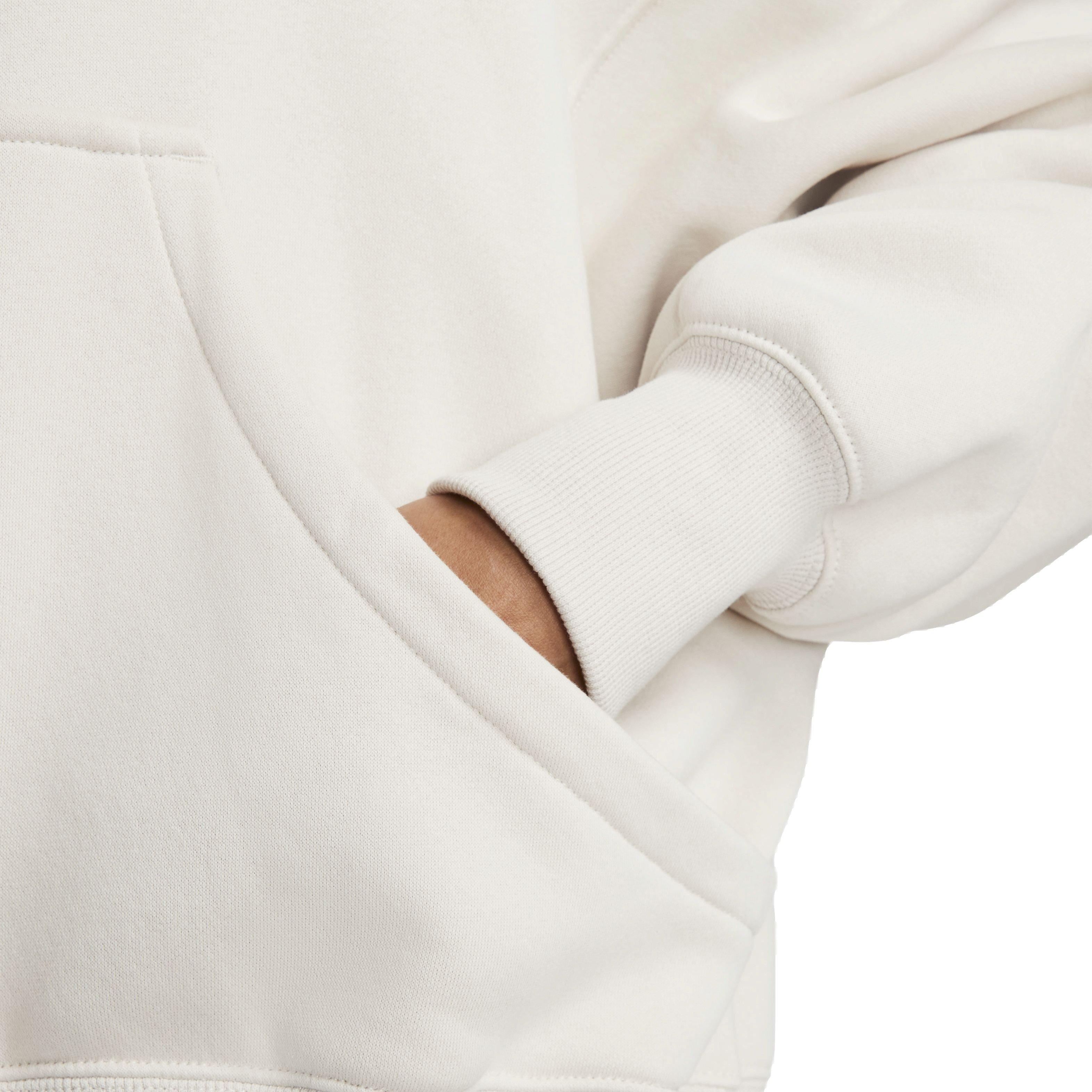 Nike Women's Sportswear Phoenix Fleece Over-Oversized Pullover Hoodie - BROWN Thumbnail View 5