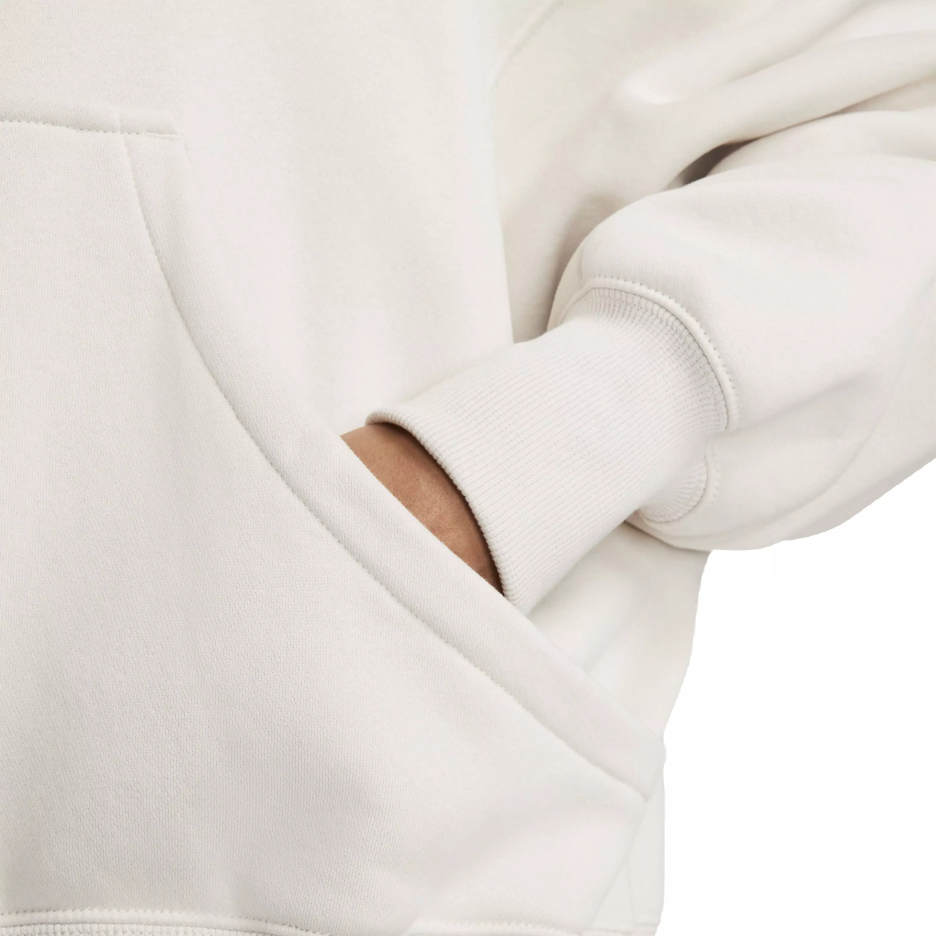 Nike Women's Sportswear Phoenix Fleece Over-Oversized Pullover Hoodie - BROWN