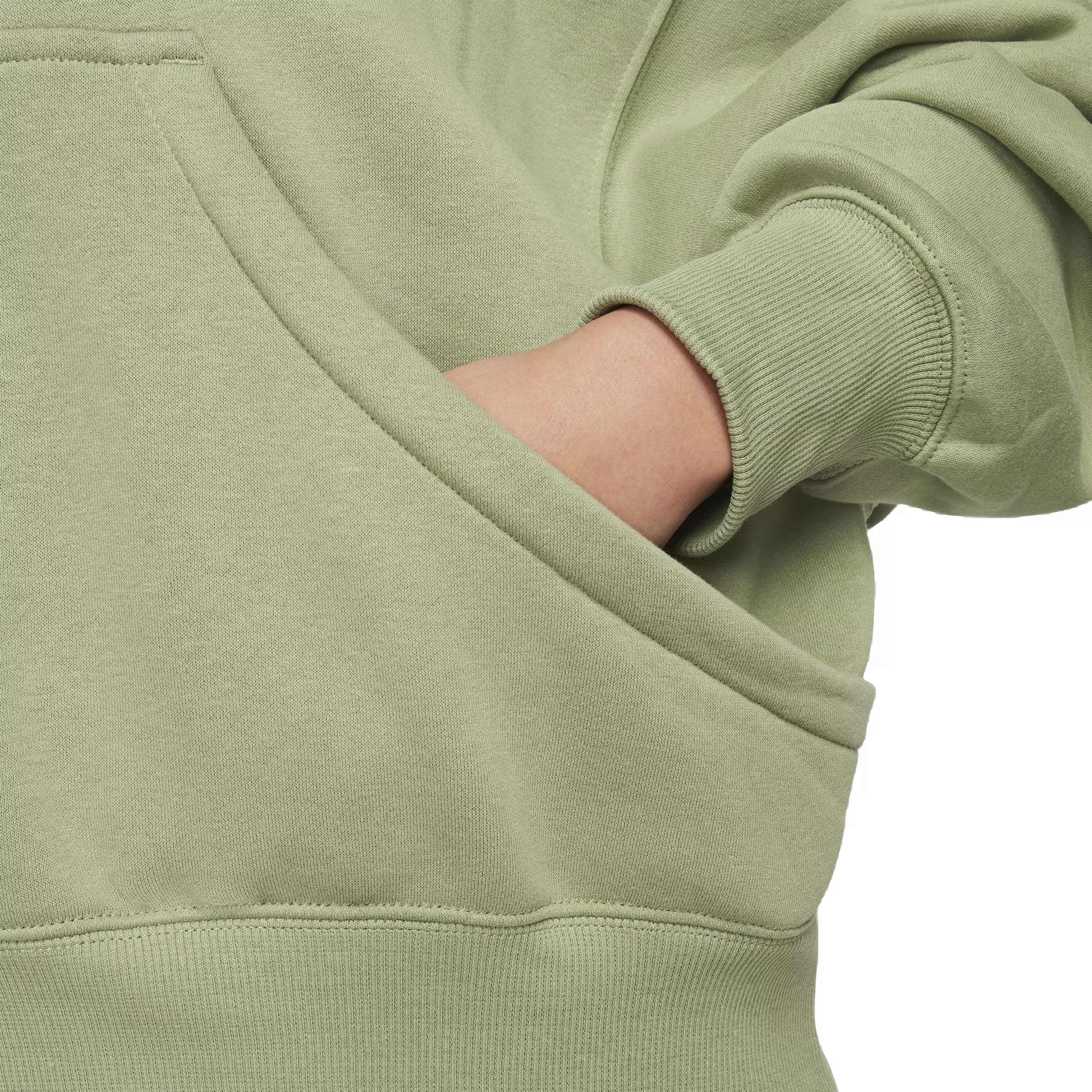 Nike Women's Sportswear Phoenix Fleece Over-Oversized Pullover Hoodie - GREEN