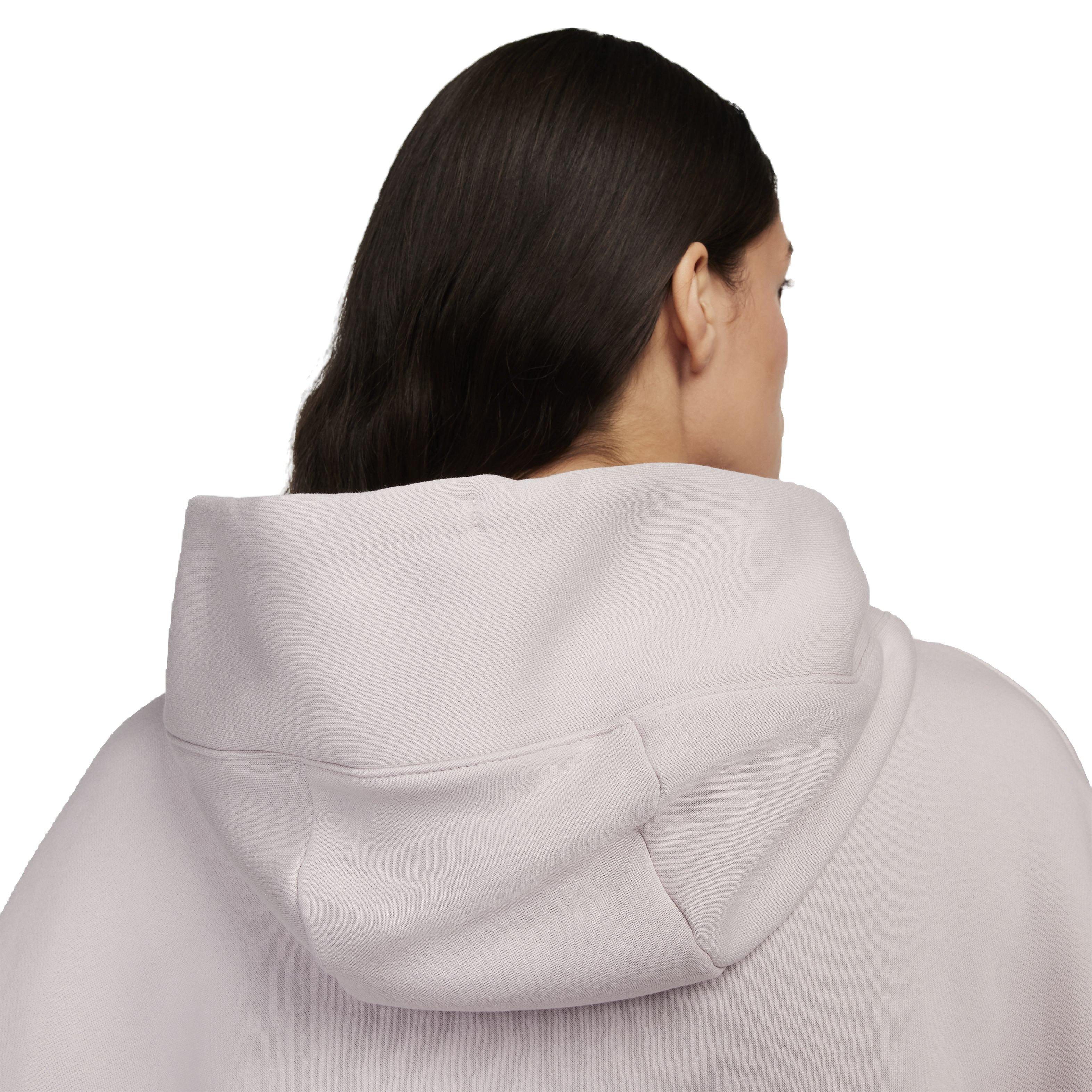 Nike Women's Sportswear Phoenix Fleece Over-Oversized Pullover Hoodie - PURPLE Thumbnail View 4