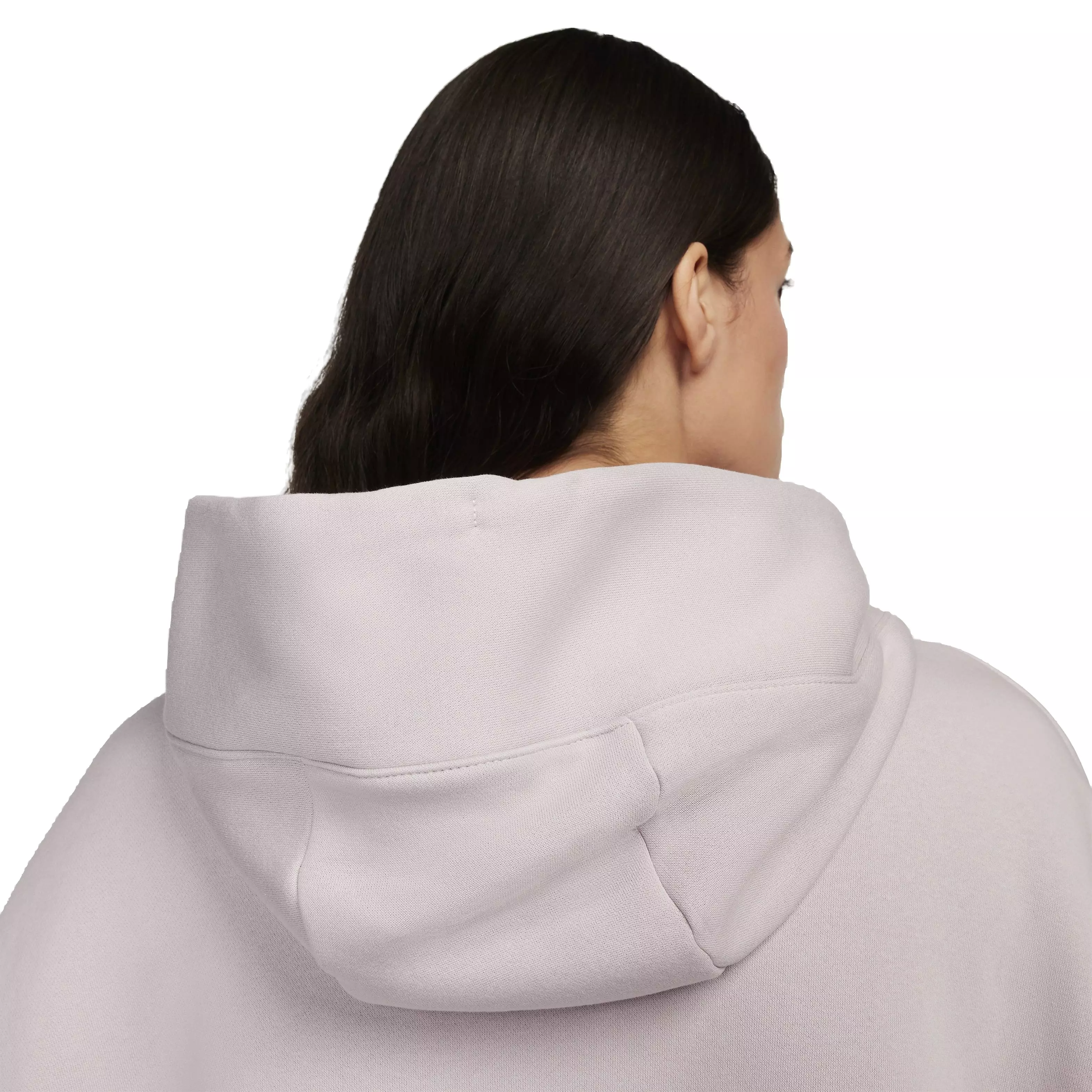 Nike Women's Sportswear Phoenix Fleece Over-Oversized Pullover Hoodie - PURPLE