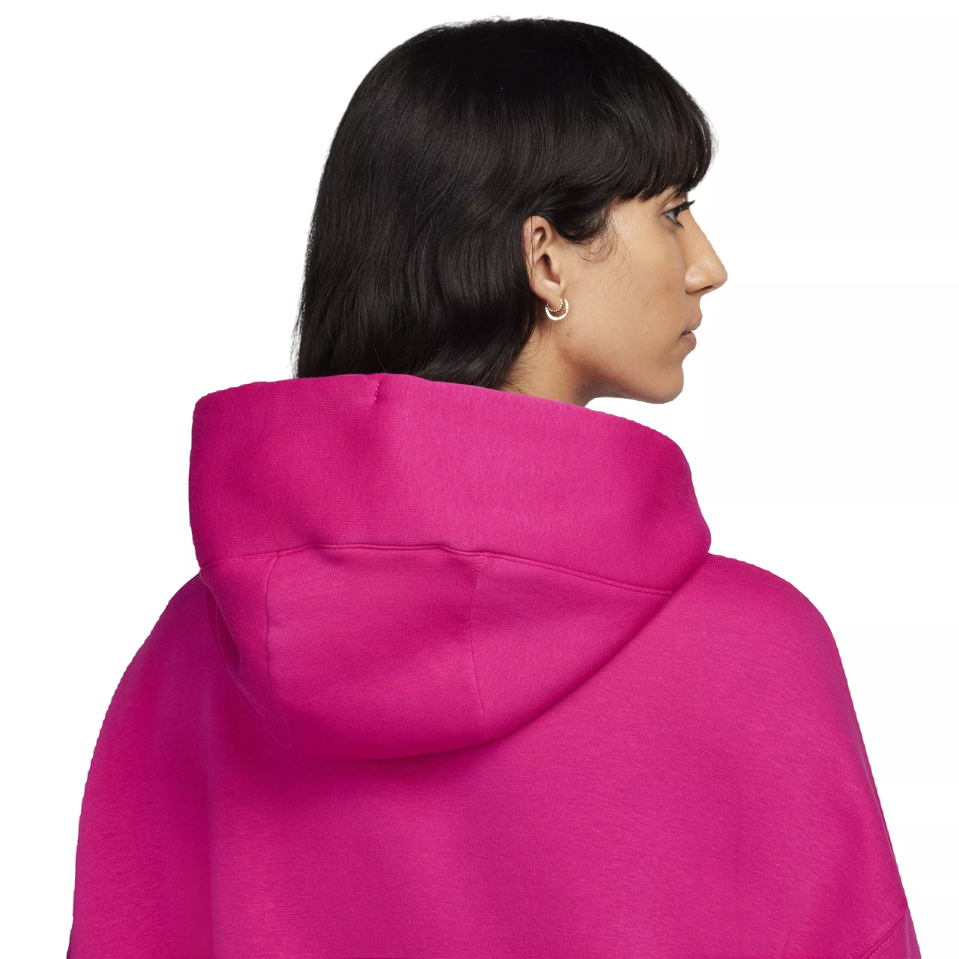 Nike Women's Sportswear Phoenix Fleece Over-Oversized Pullover Hoodie - PINK