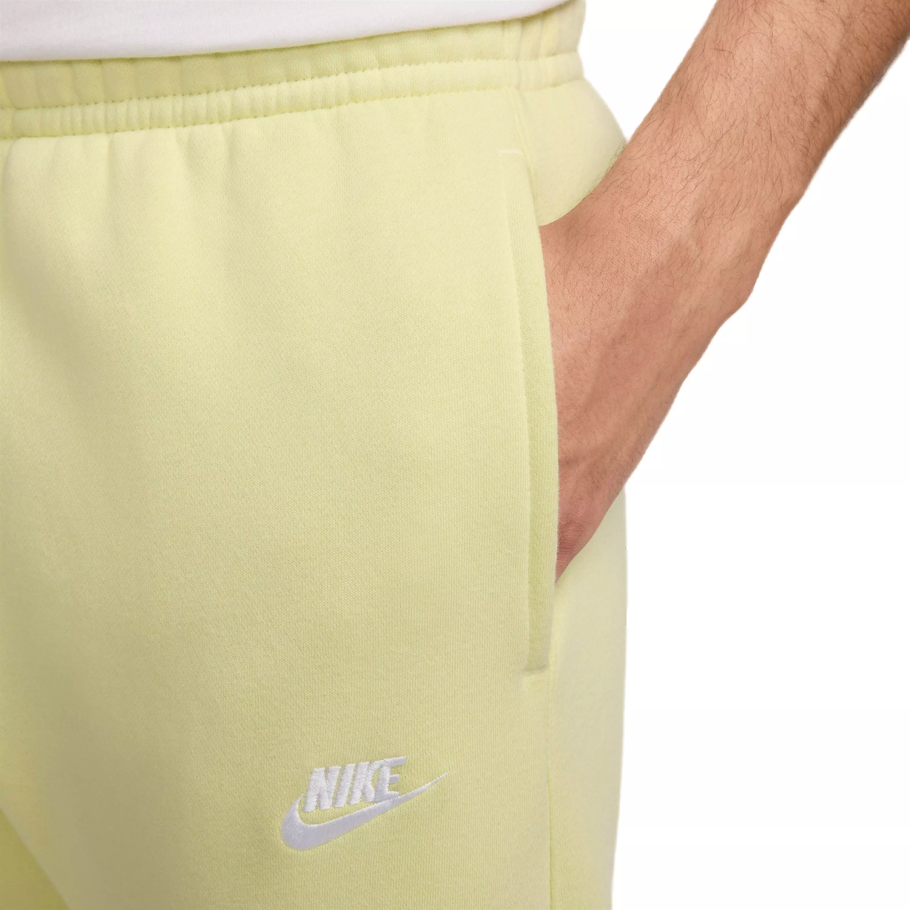 Nike Men's Sportswear Club Fleece Joggers - Lime - LIME