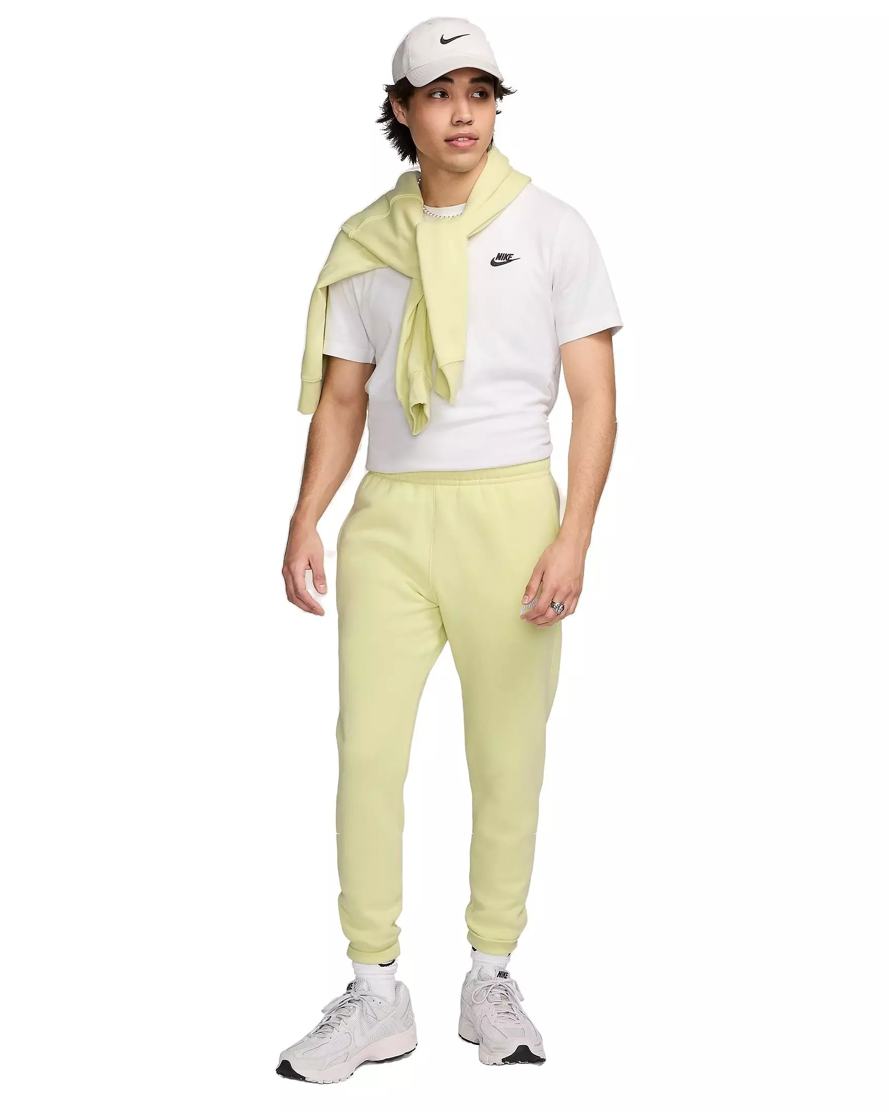 Nike Men's Sportswear Club Fleece Joggers - Lime - LIME