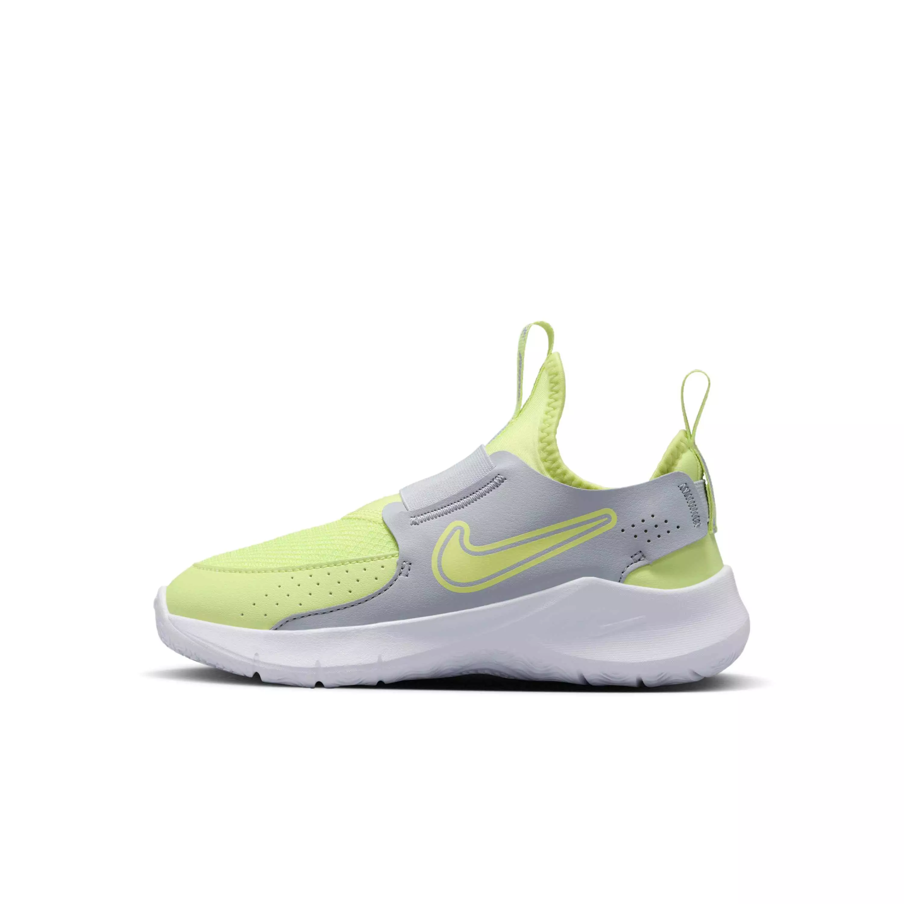 Nike Flex Runner 3 "Summit White/White/Light Lemon Twist" Preschool Boys' Running Shoe - WHITE/WHITE/LT LEMON
