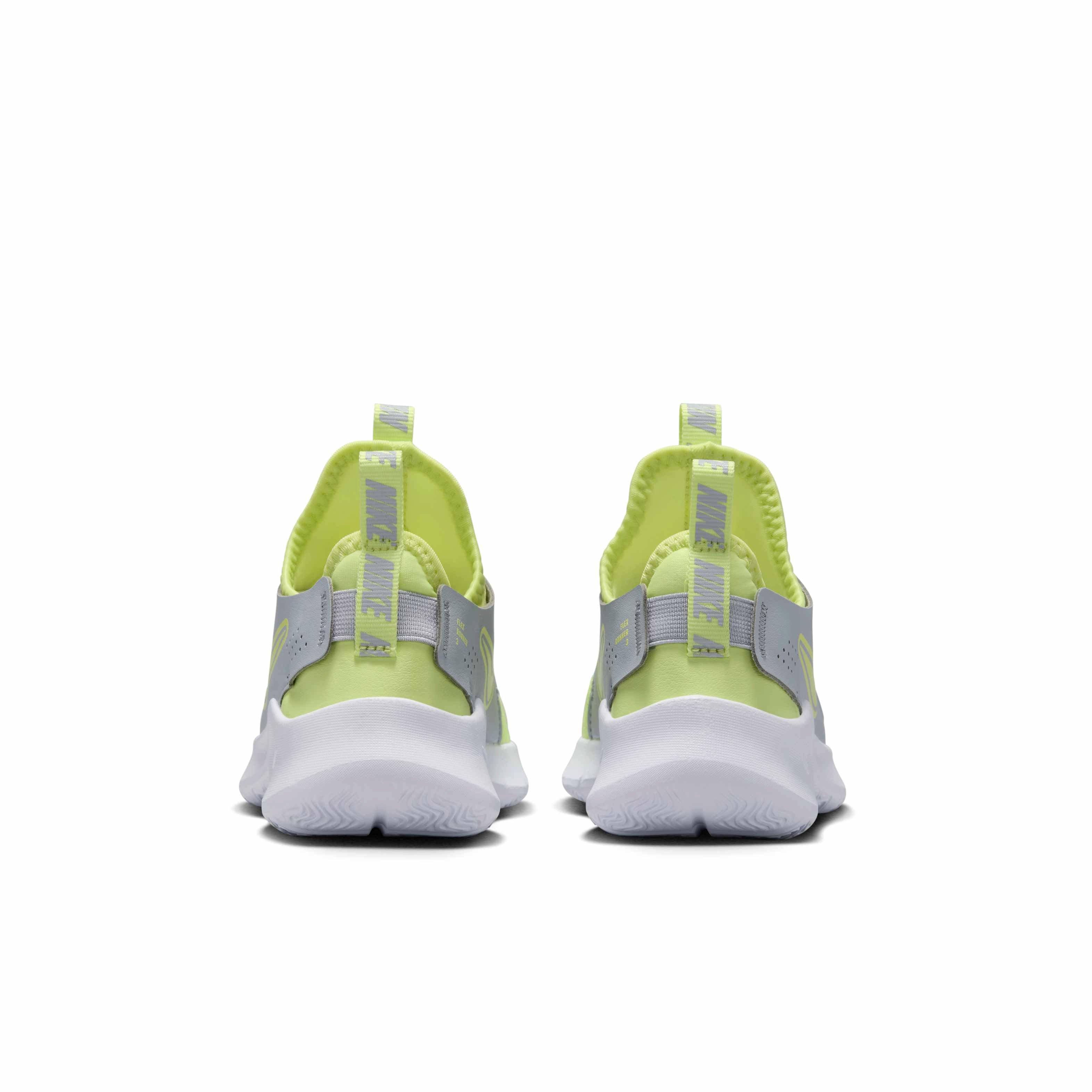 Nike Flex Runner 3 Preschool Boys' "Summit White/White/Light Lemon Twist" Running Shoe