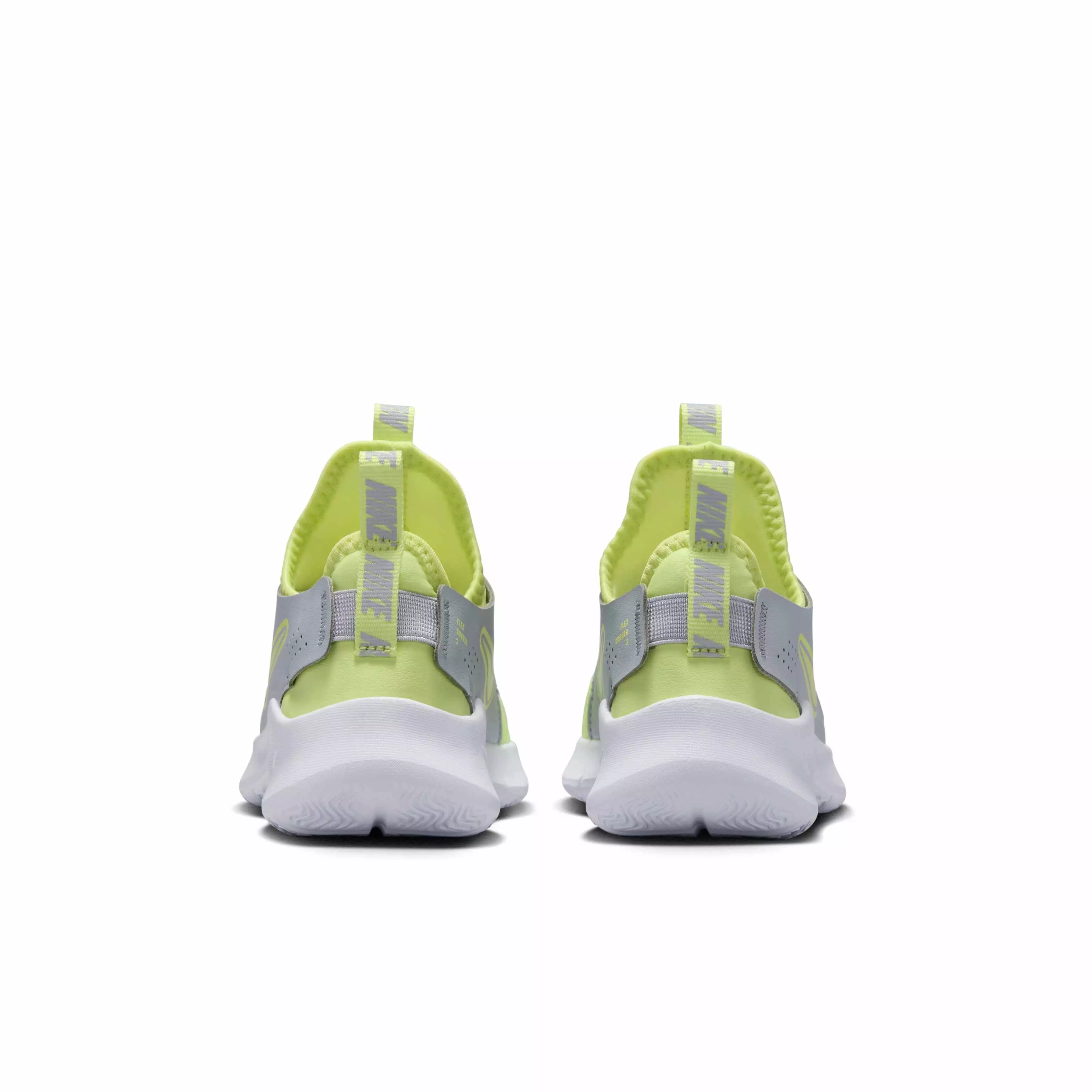 Nike Flex Runner 3 "Summit White/White/Light Lemon Twist" Preschool Boys' Running Shoe - WHITE/WHITE/LT LEMON
