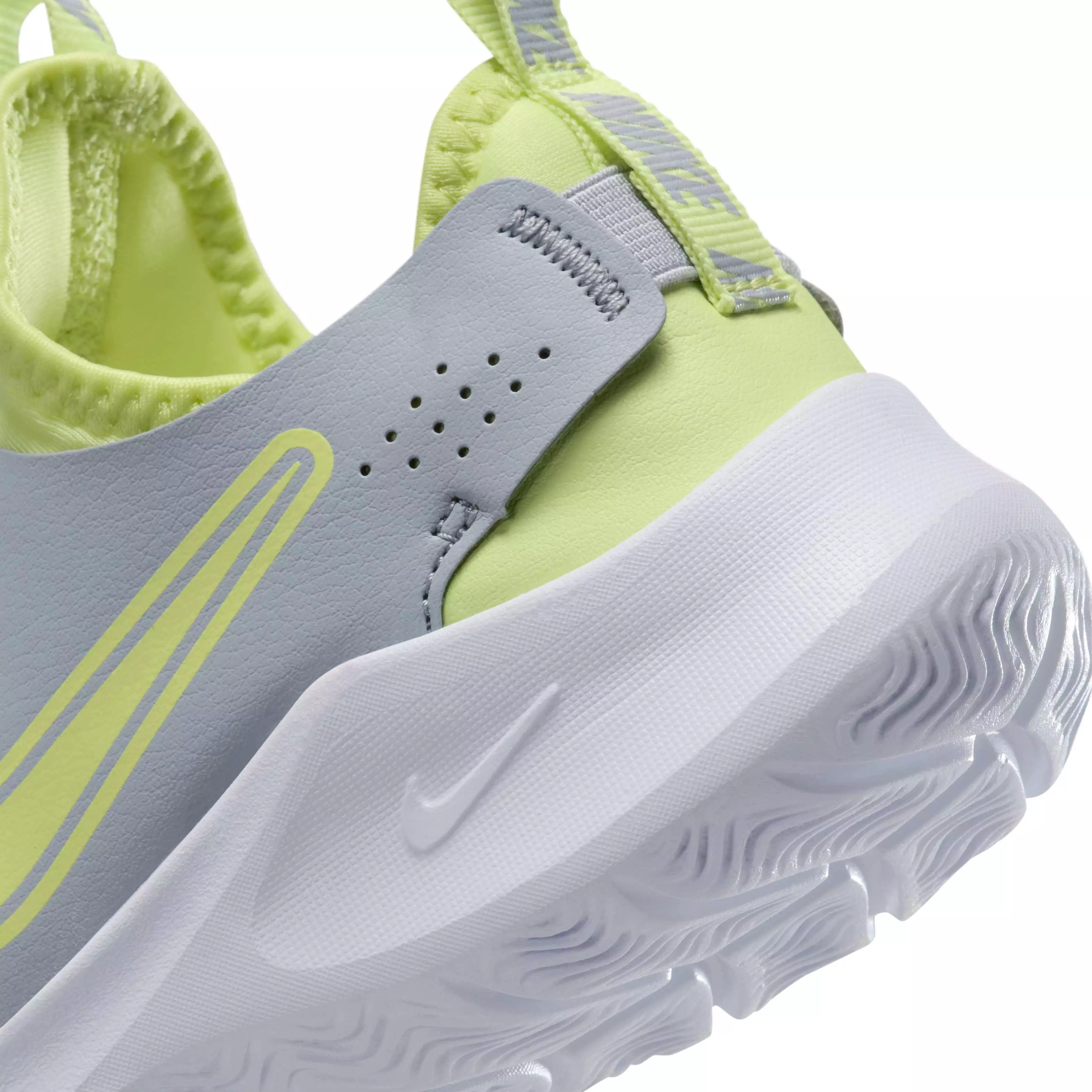 Nike Flex Runner 3 "Summit White/White/Light Lemon Twist" Preschool Boys' Running Shoe - WHITE/WHITE/LT LEMON