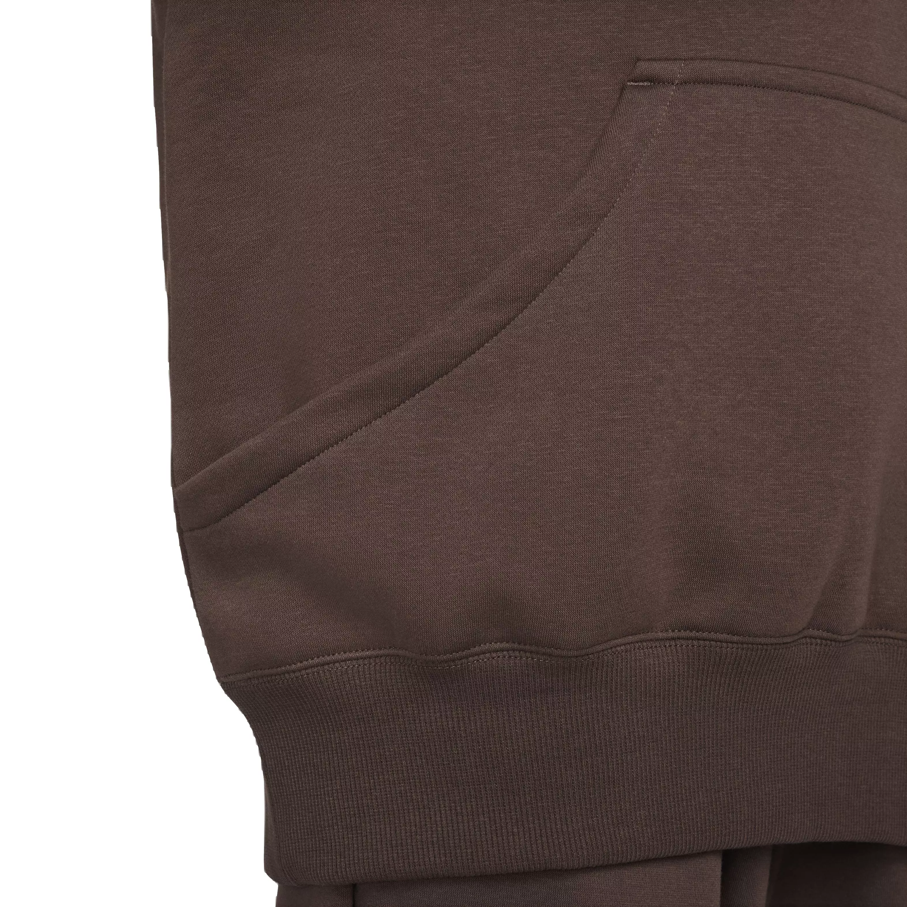 Nike Women's Sportswear Phoenix Fleece Oversized Pullover Hoodie - BROWN