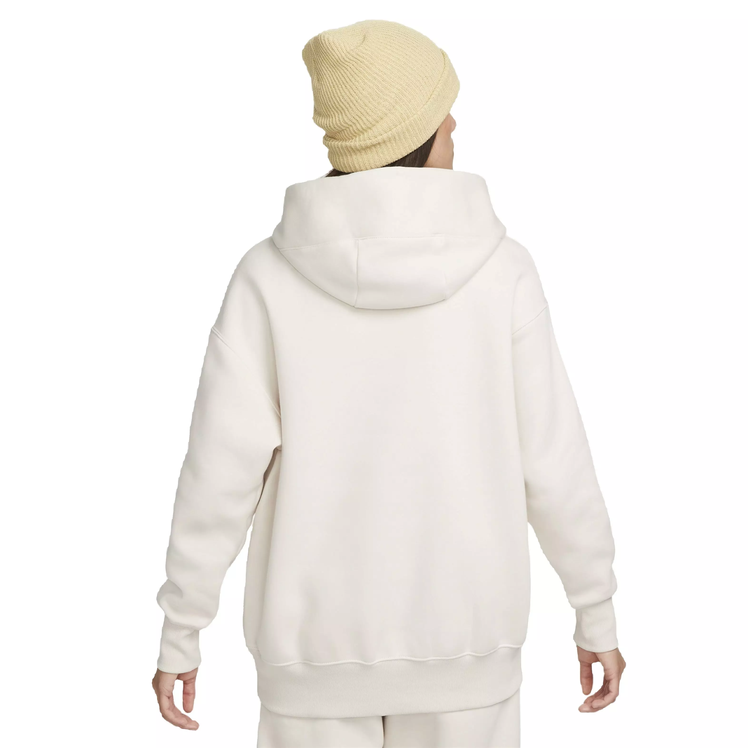 Nike Women's Sportswear Phoenix Fleece Oversized Pullover Hoodie - LT BROWN